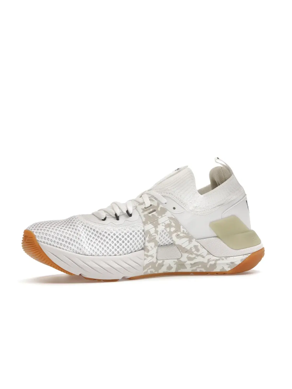 Мужские кроссовки для тренировок Under Armour Project Rock 4 — изображение 2 из 3, белый/серый