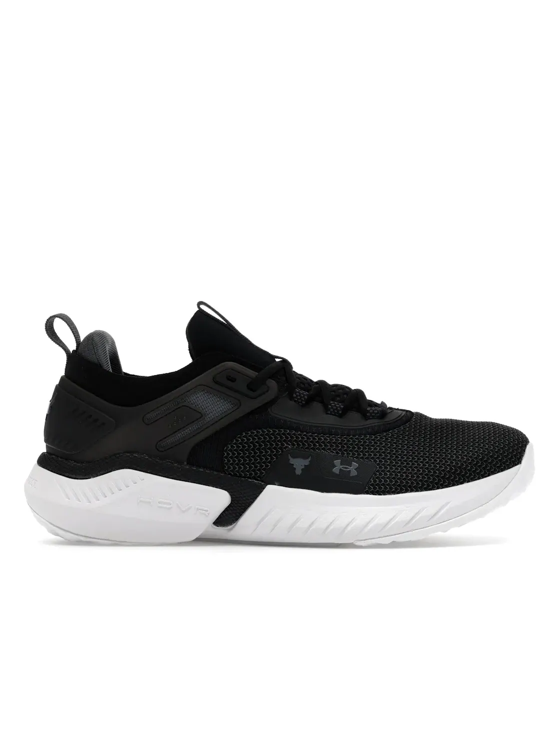 Мужские кроссовки для бега Under Armour Project Rock 5 — изображение 1 из 4, черный/белый