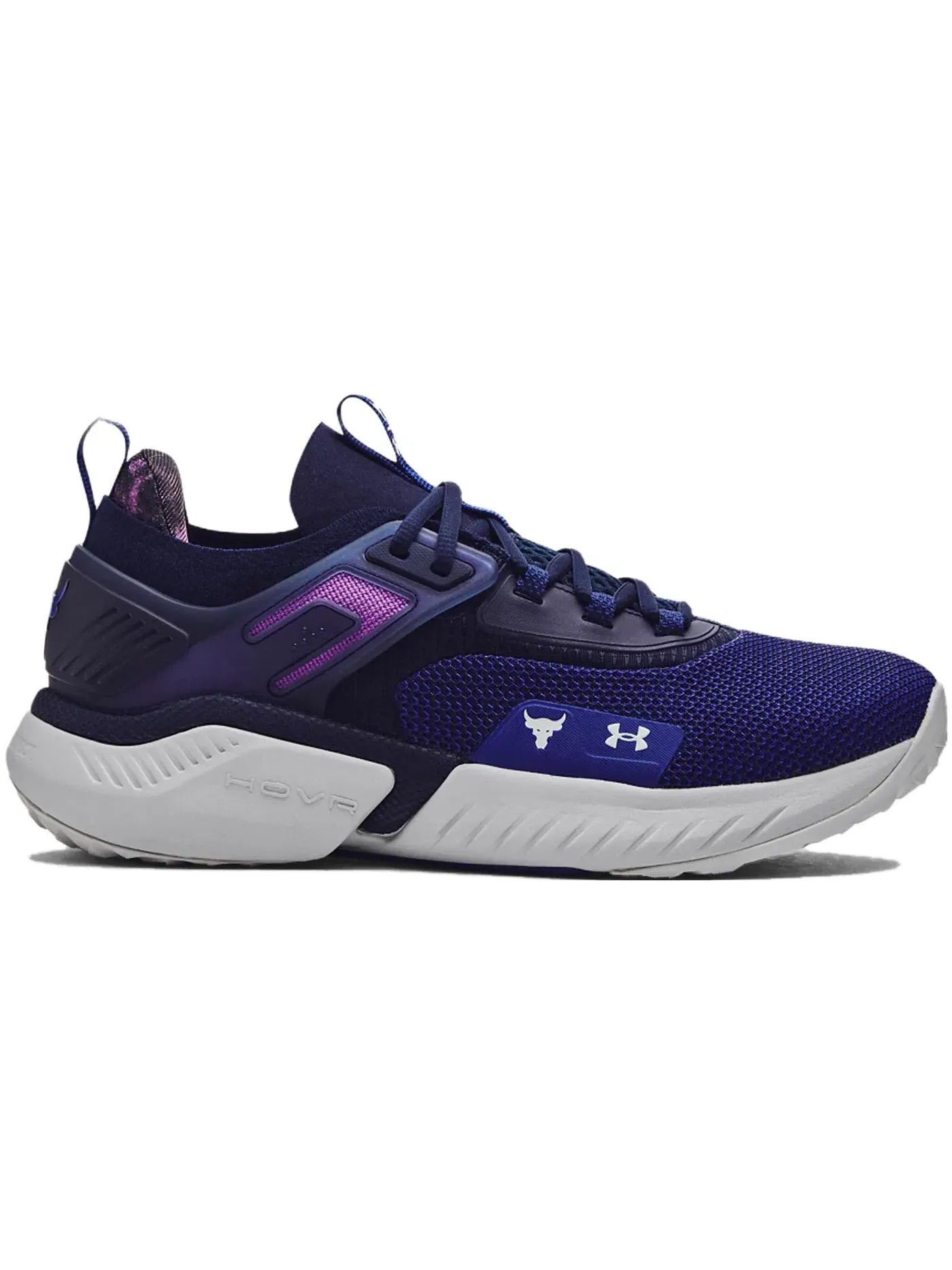 Мужские кроссовки для бега Project Rock 5 Disrupt Under Armour — изображение 1 из 1, синий/темно-синий