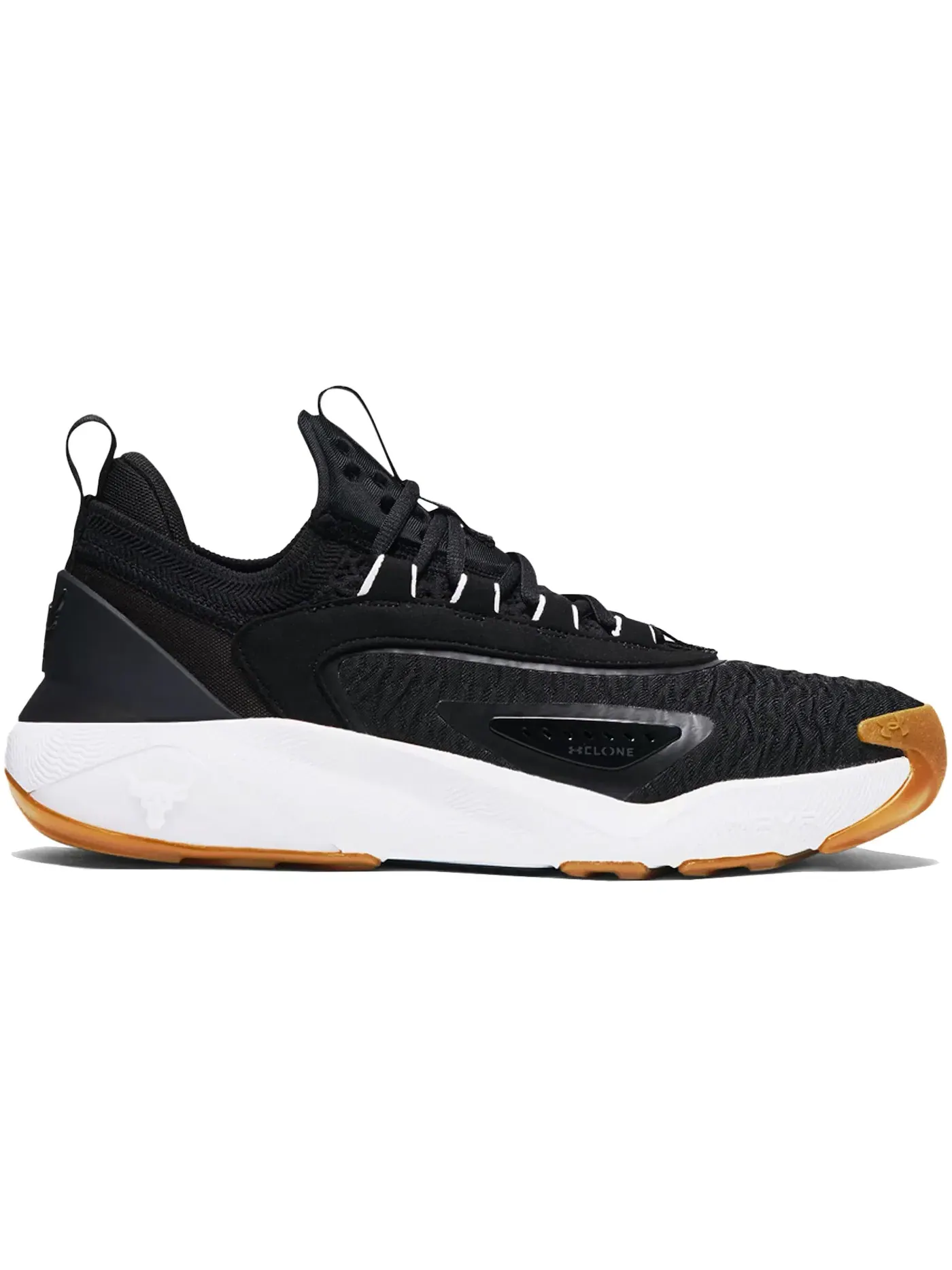 Мужские кроссовки для бега Project Rock 7 Under Armour — изображение 1 из 1, черный/белый