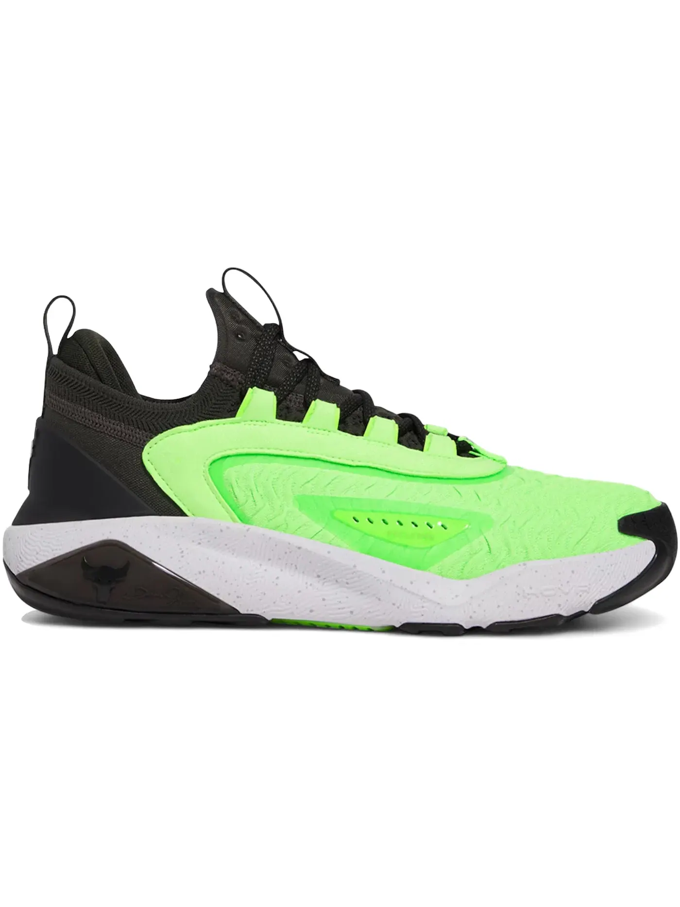 Мужские кроссовки для тренировок Project Rock 7 Under Armour — изображение 1 из 1, зеленый/зеленый/черный