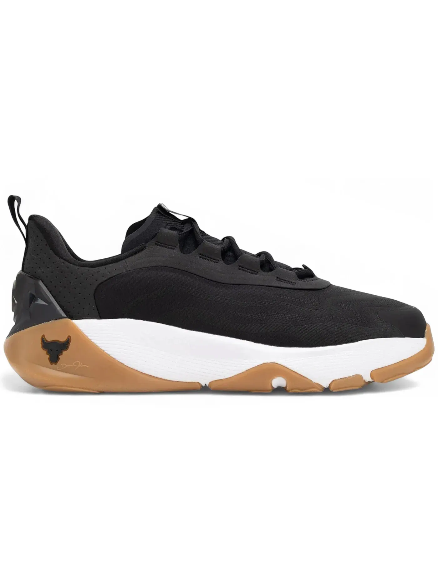 Мужские кроссовки для бега Project Rock 8 Under Armour — изображение 1 из 1, черный/белый/черный