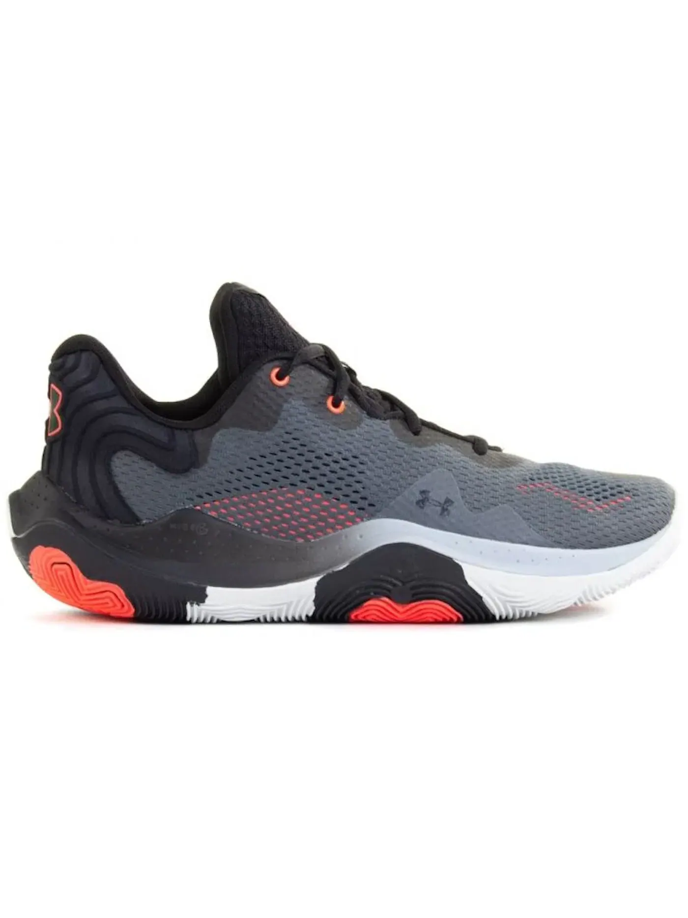 Мужские кроссовки для бега Under Armour Spawn 4 — изображение 1 из 1, серый/черный