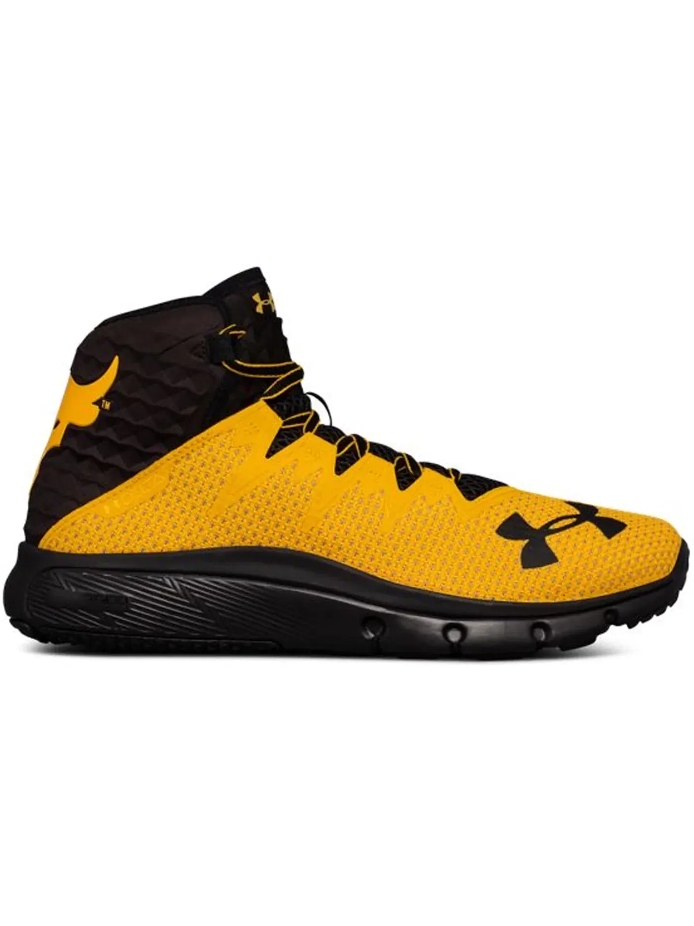 Мужские кроссовки для бега The Rock Delta Under Armour — изображение 1 из 1, золотистый/черный