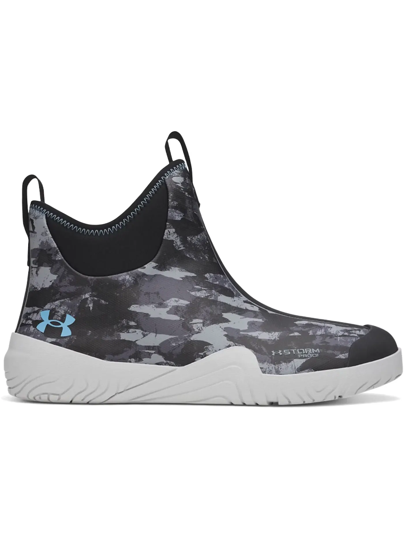 Мужские ботинки с технологией Charged Cushioning Under Armour UA Charged Shoreman Boot — изображение 1 из 1, черный/серый