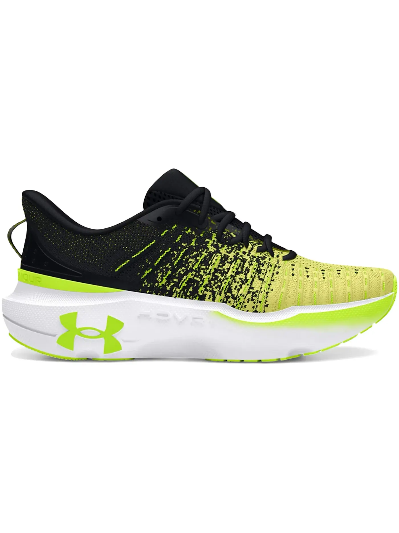 Мужские кроссовки беговые Under Armour UA Infinite Elite — изображение 1 из 1, черный/желтый/желтый