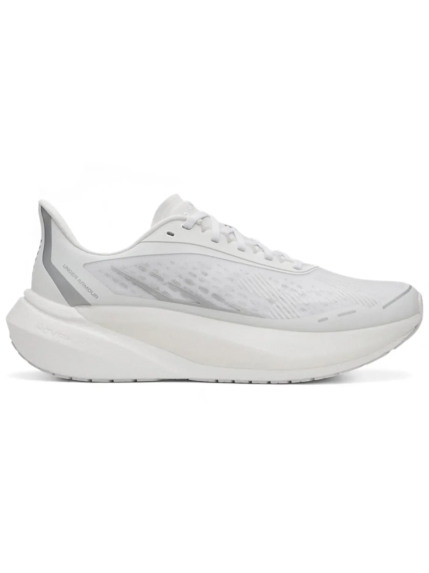 Мужские кроссовки для бега с технологией UA Flow Velociti Distance Under Armour — изображение 1 из 1, белый/черный/серый