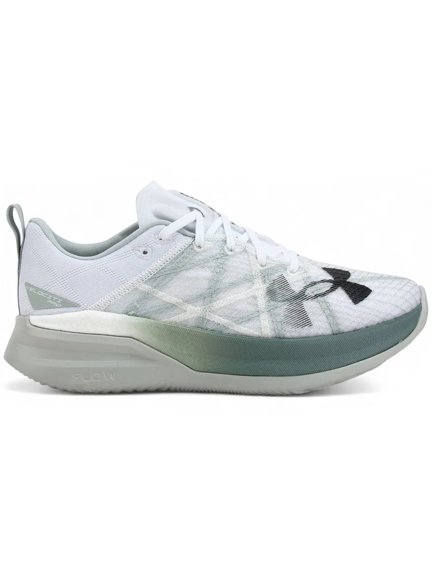 Мужские кроссовки для бега Under Armour Velociti Pro — изображение 1 из 1, белый/зеленый/черный