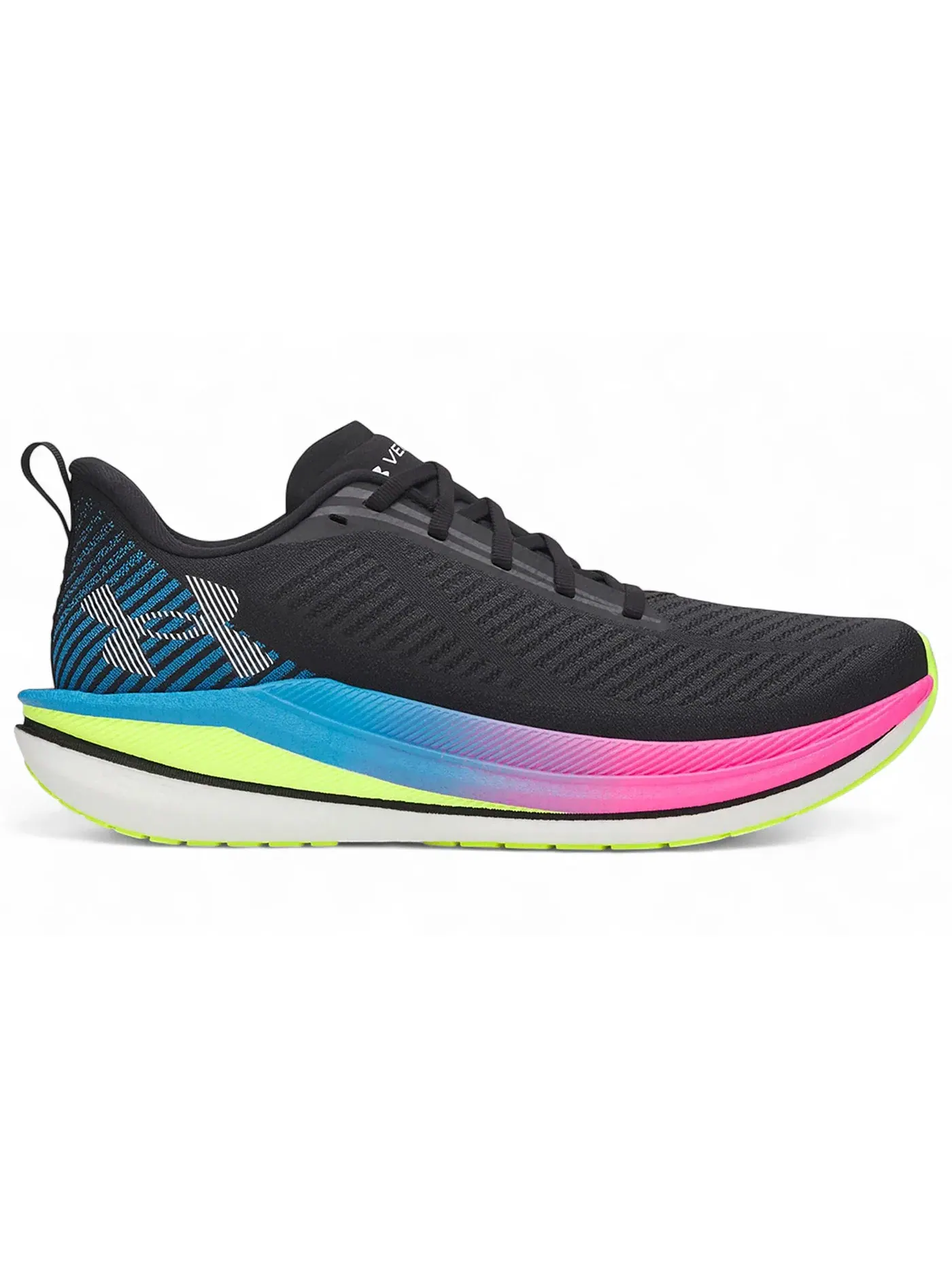 Мужские кроссовки для бега Under Armour Velociti SPD — изображение 1 из 1, черный/черный/белый