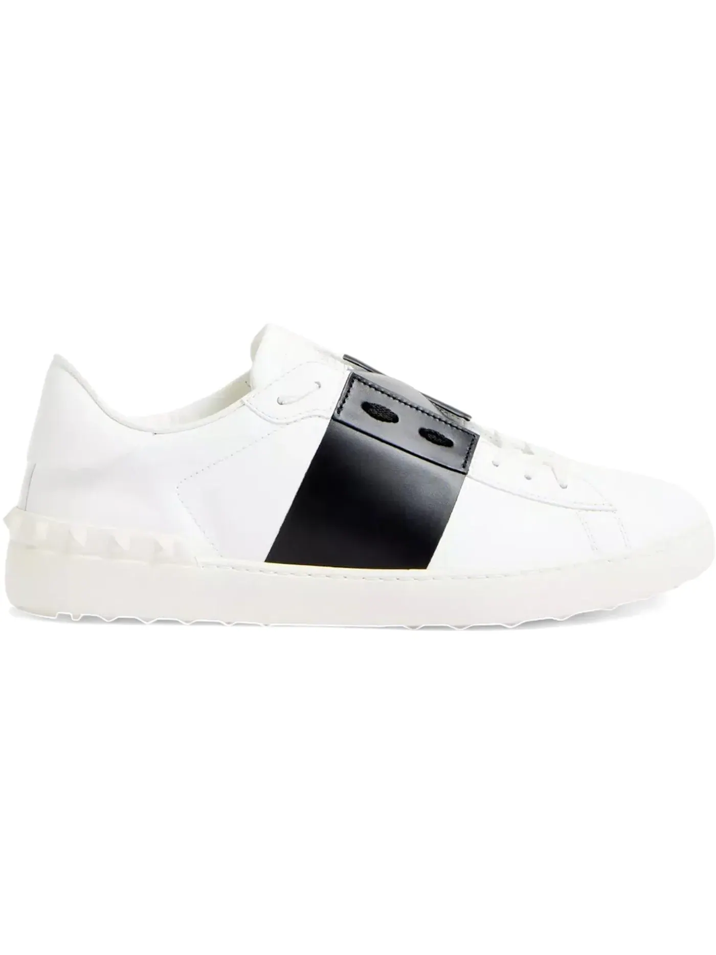 Мужские кроссовки с открытым верхом Valentino Calfskin Open Sneaker Valentino
