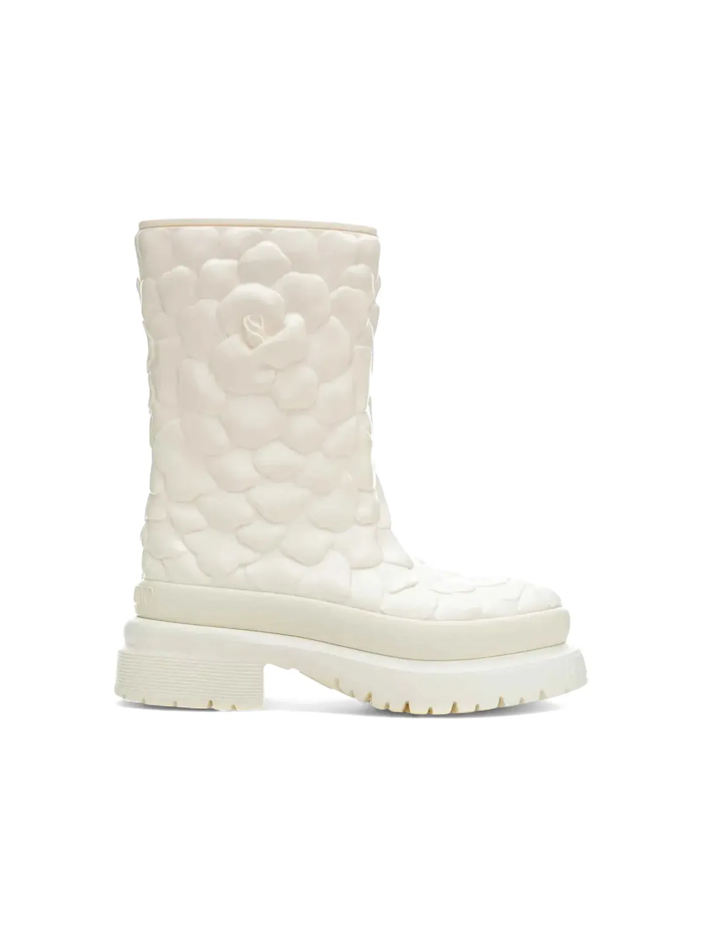 Женские резиновые сапоги с принтом Valentino Garavani Atelier Shoes Rose Edition Rainboot Valentino — изображение 1 из 1