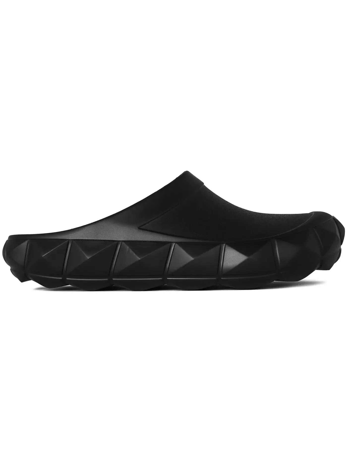 Мужские сандалии с шипами Valentino Garavani Roman Stud Turtle Slides — изображение 1 из 1, черный