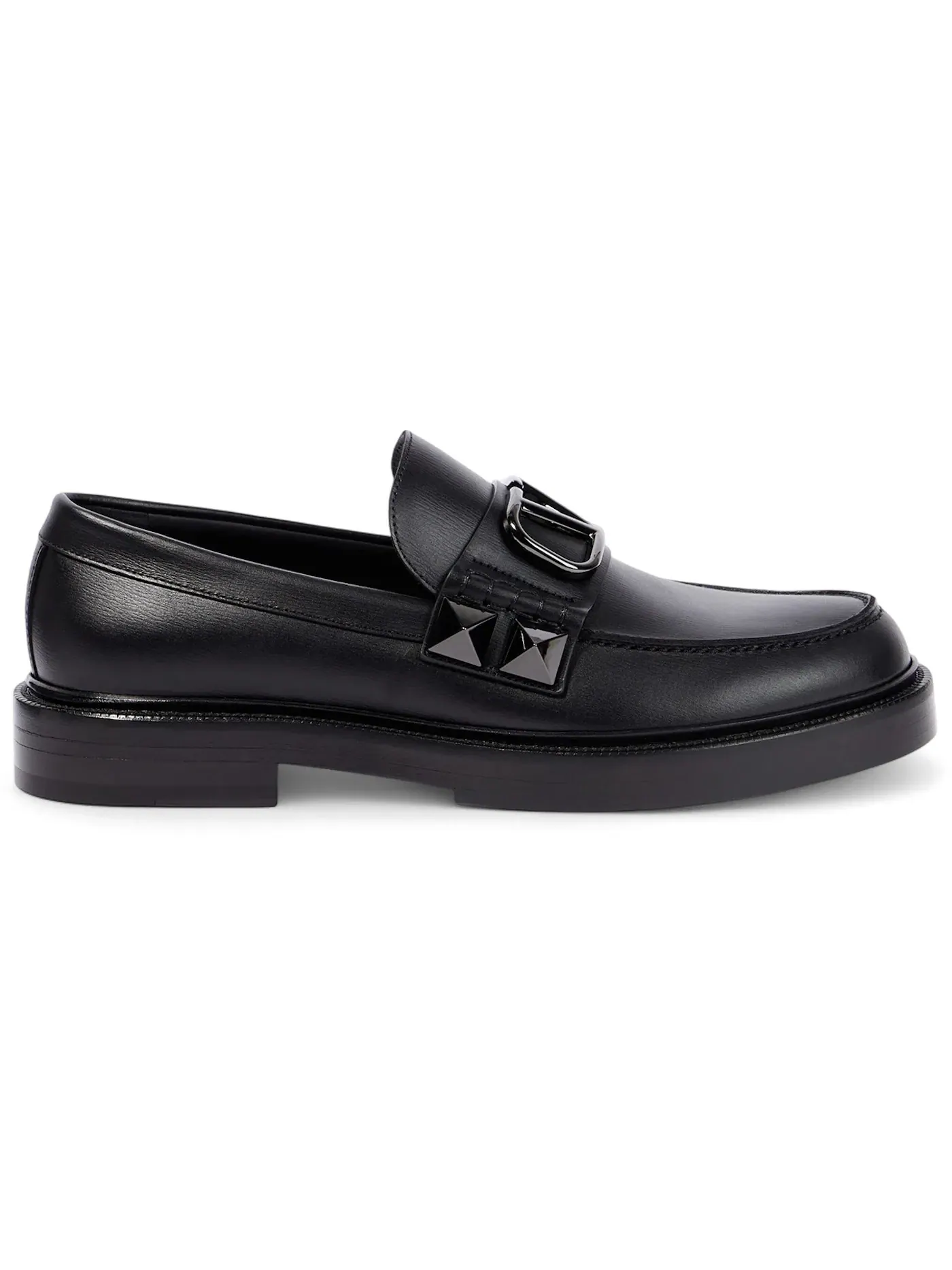 Мужские лоферы с шипами Valentino Garavani Stud Sign Loafers