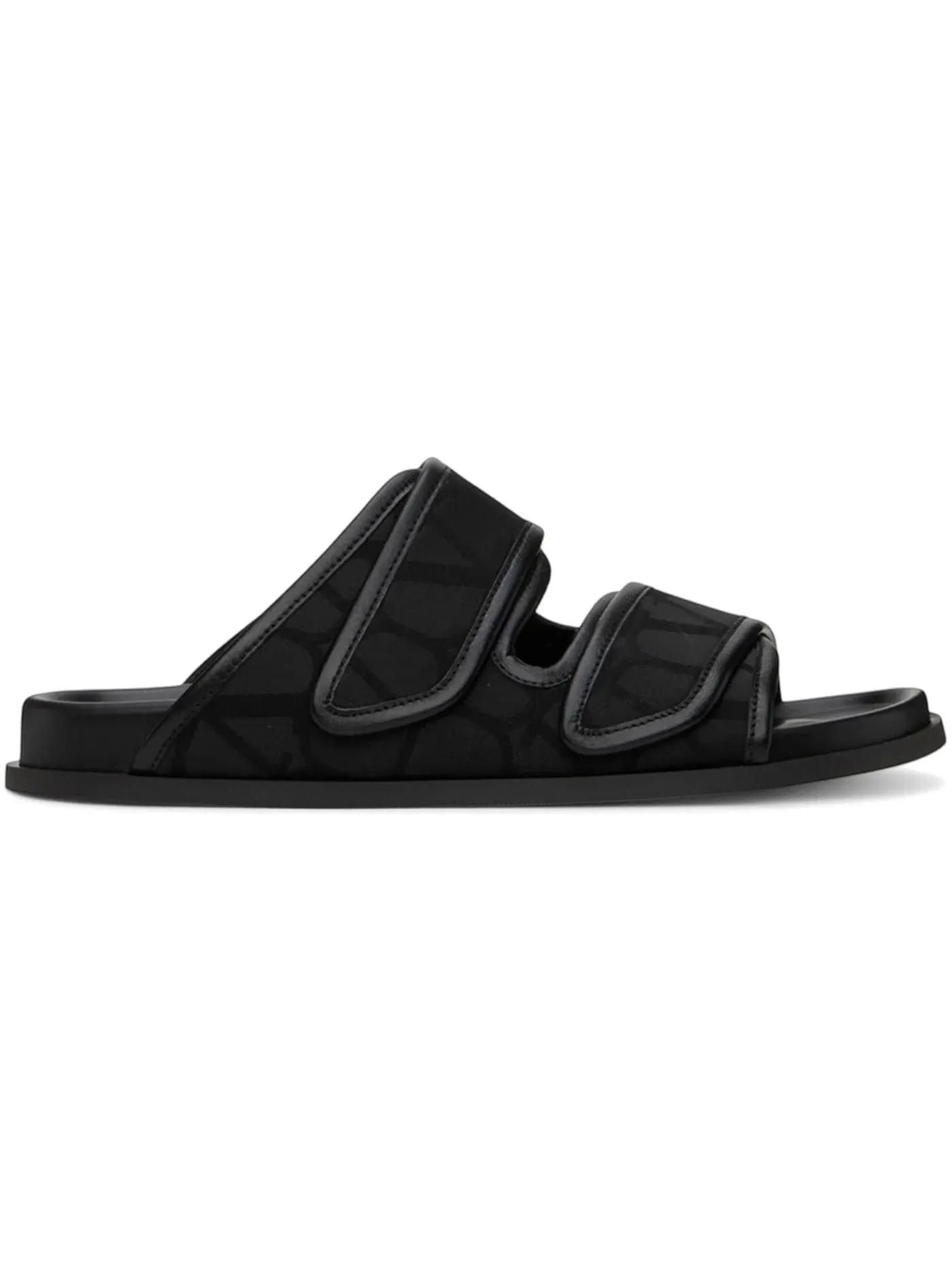Мужские сандалии с принтом Valentino Garavani Toile Iconographe Sandals Valentino
