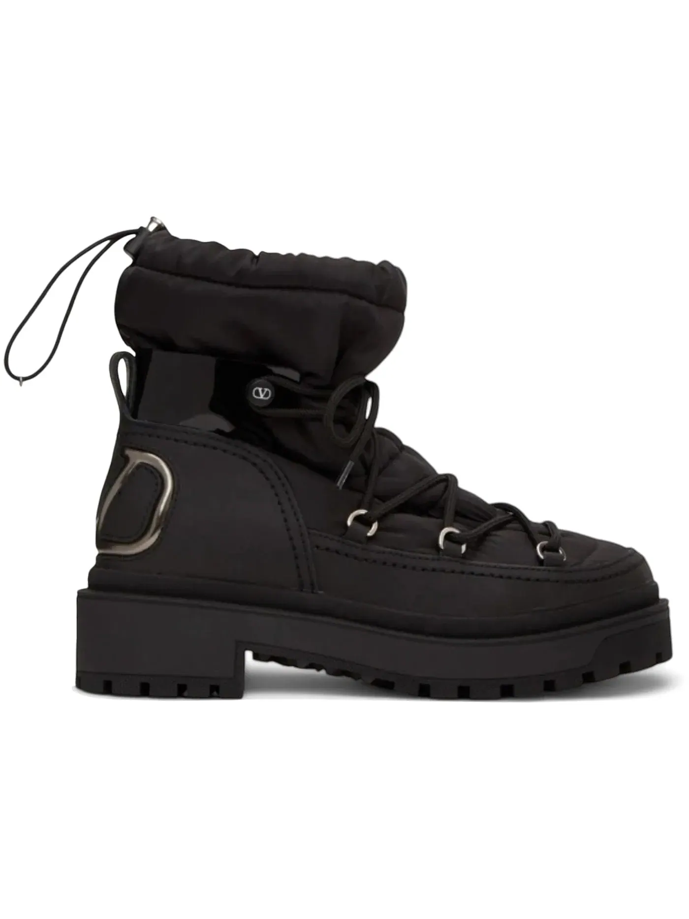 Женские ботильоны с логотипом V Valentino Garavani V Logo Trekkgirl Ankle Boots — изображение 1 из 1, черный