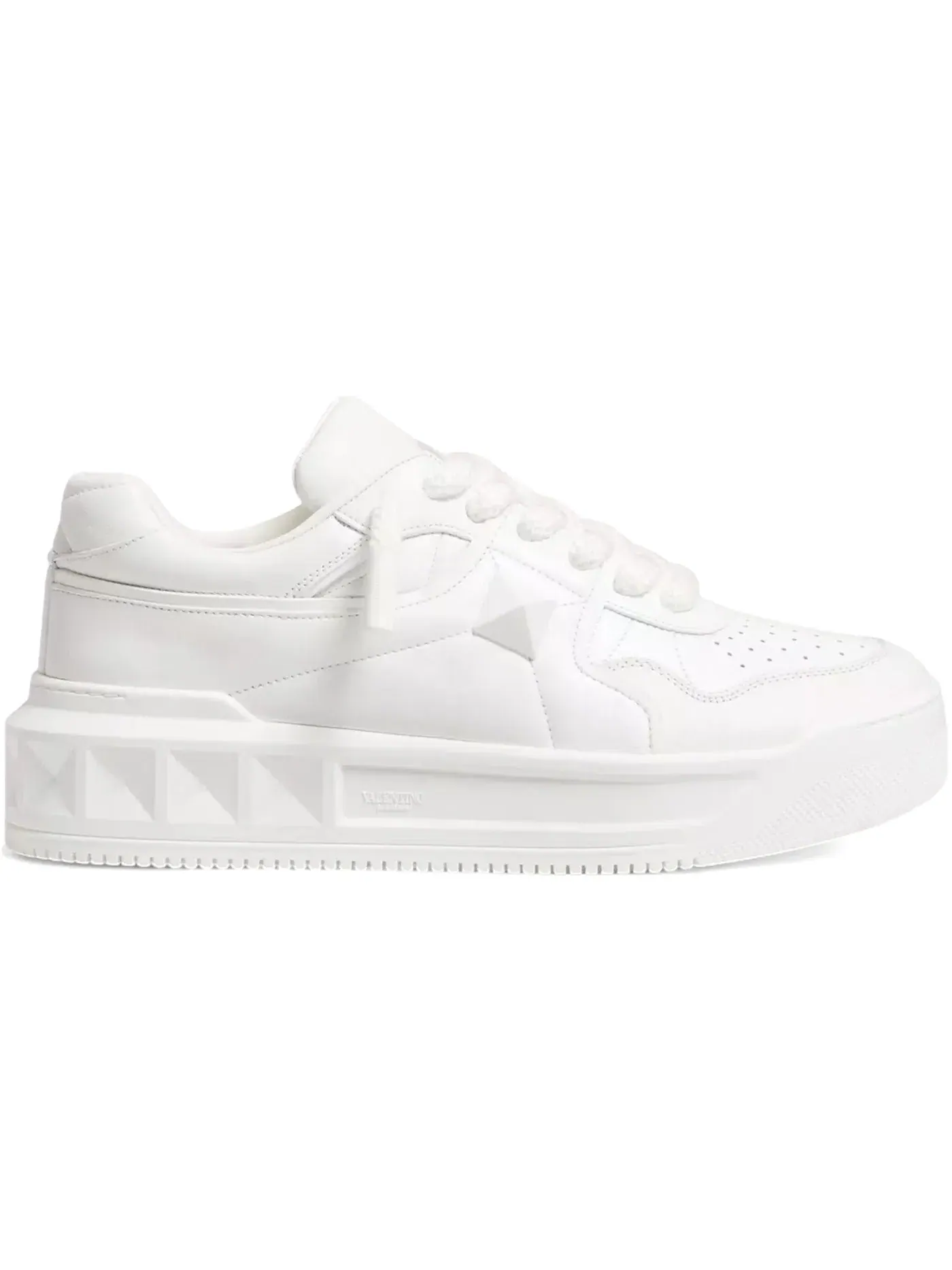 Мужские кроссовки с кожаным верхом Valentino One Stud XL Valentino