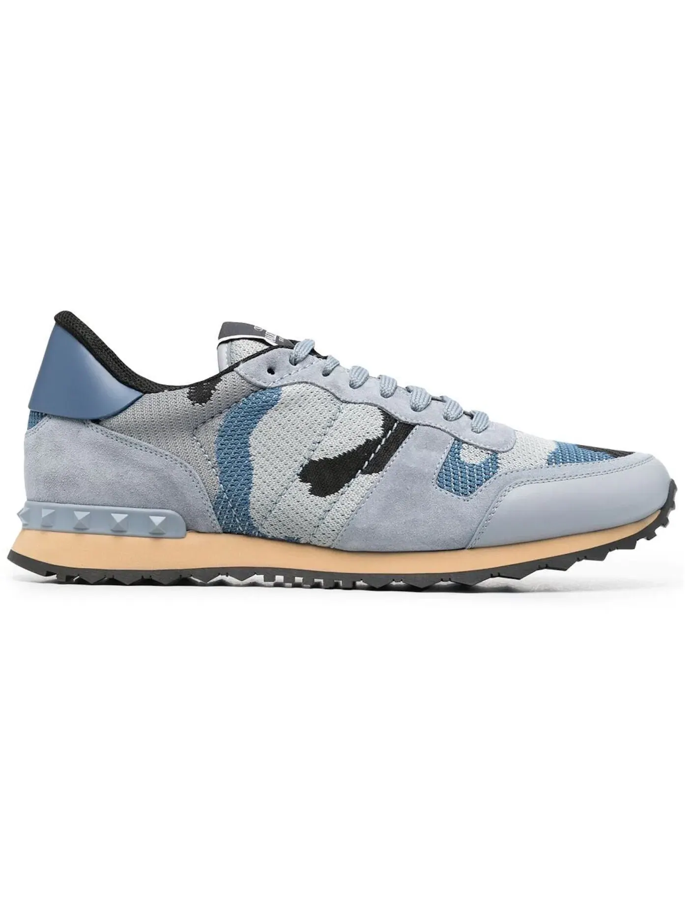 Мужские кроссовки с камуфляжным принтом Valentino Rockrunner