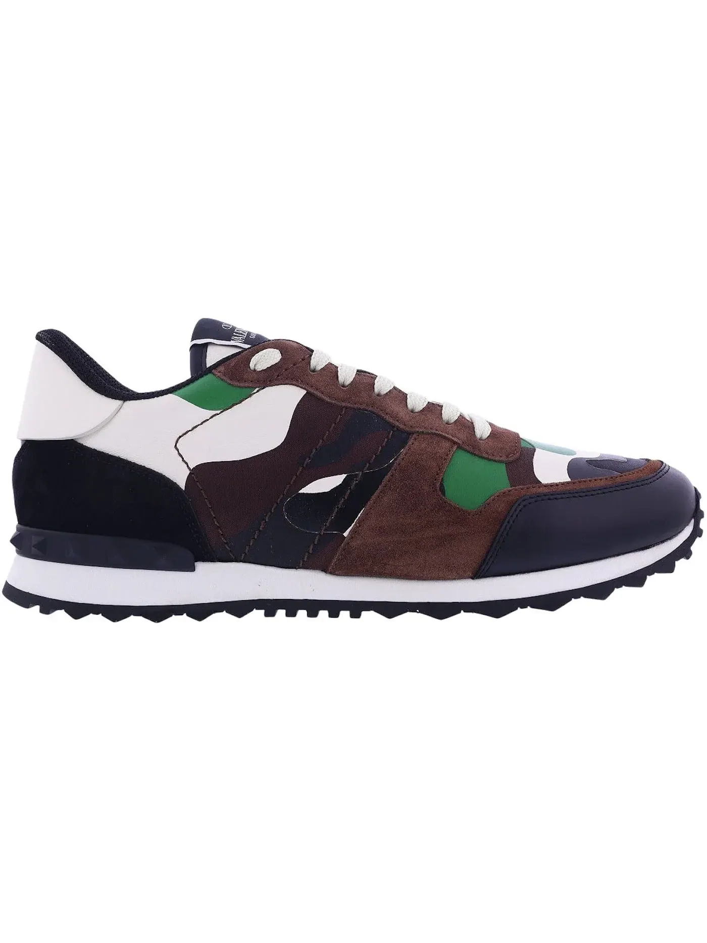 Мужские кроссовки с контрастной подошвой Valentino RockRunner Low Top Valentino