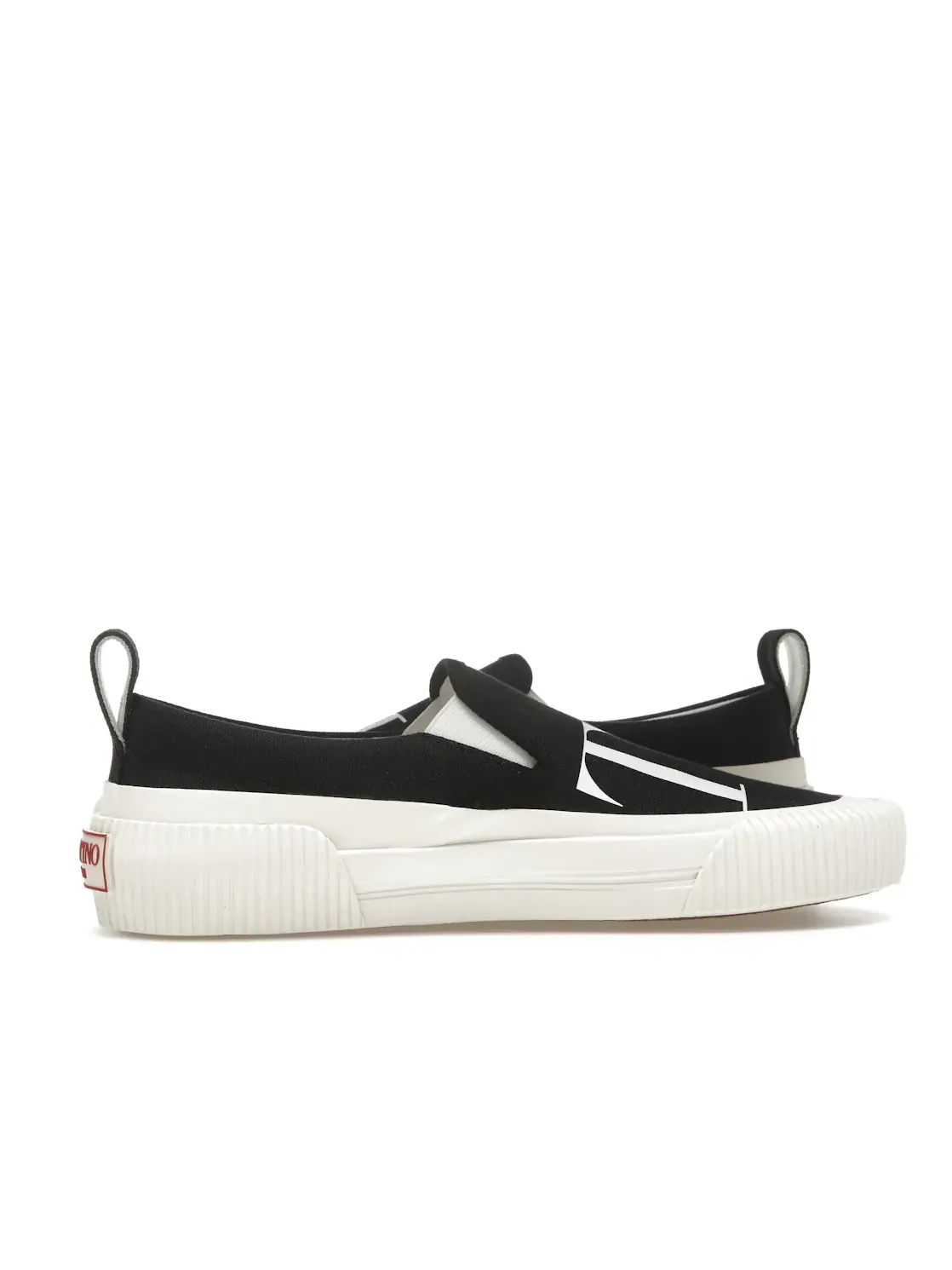 Мужские кеды Valentino Vltn Slip On Valentino — изображение 3 из 4, черный/белый