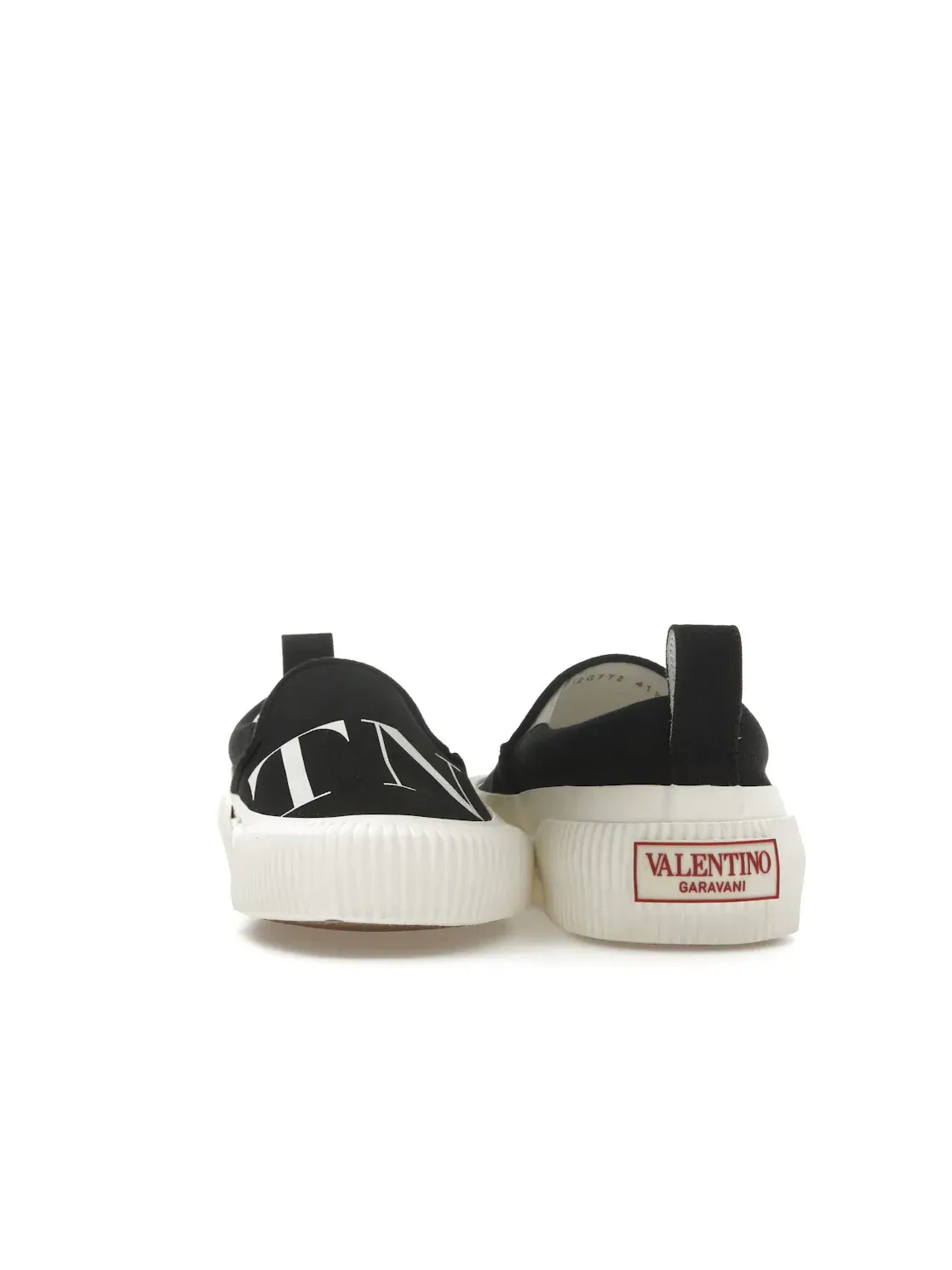 Мужские кеды Valentino Vltn Slip On Valentino — изображение 4 из 4, черный/белый