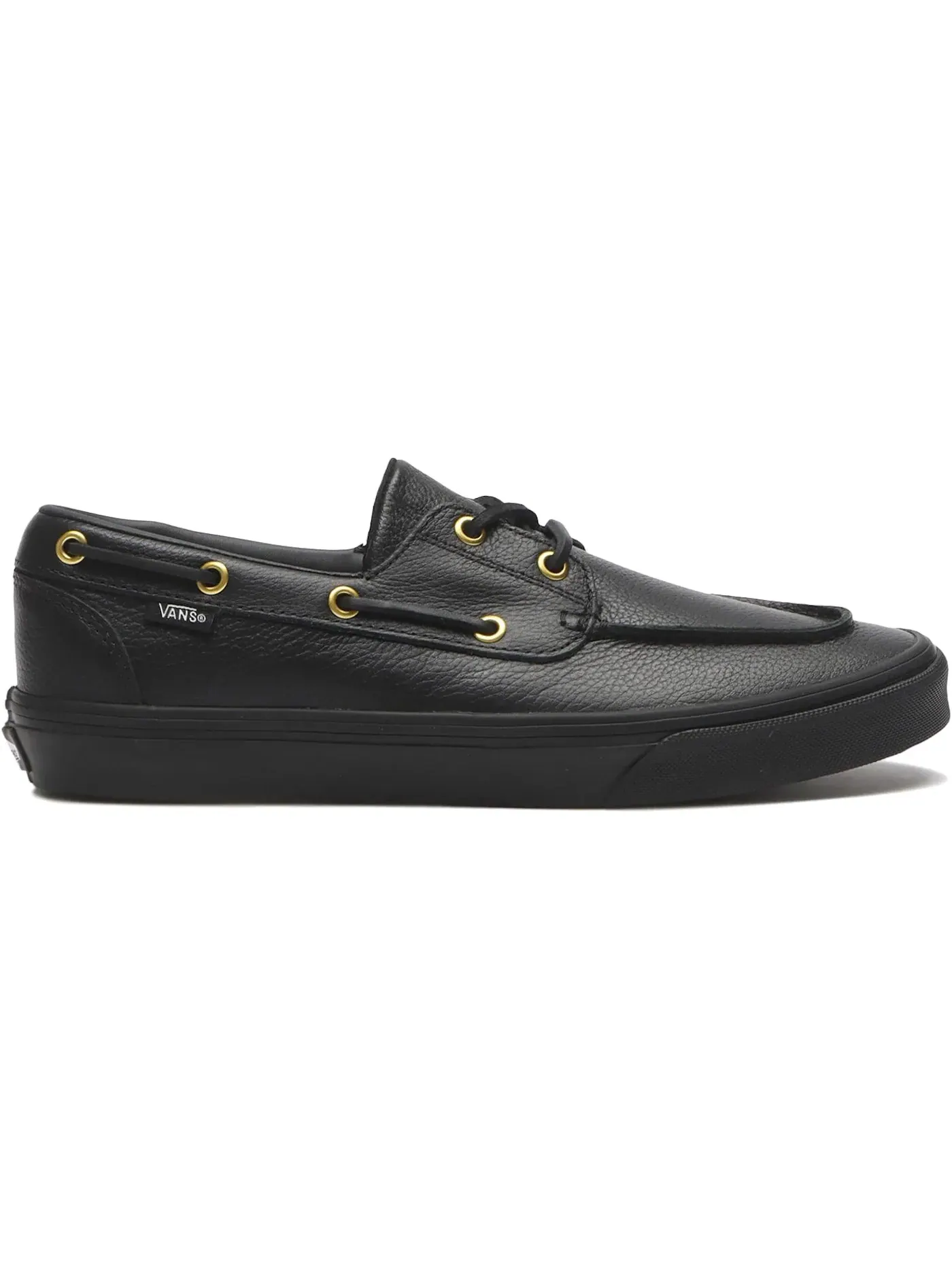Мужские оксфорды на шнуровке Vans 2-Eyelet Boat Shoe — изображение 1 из 1, черный