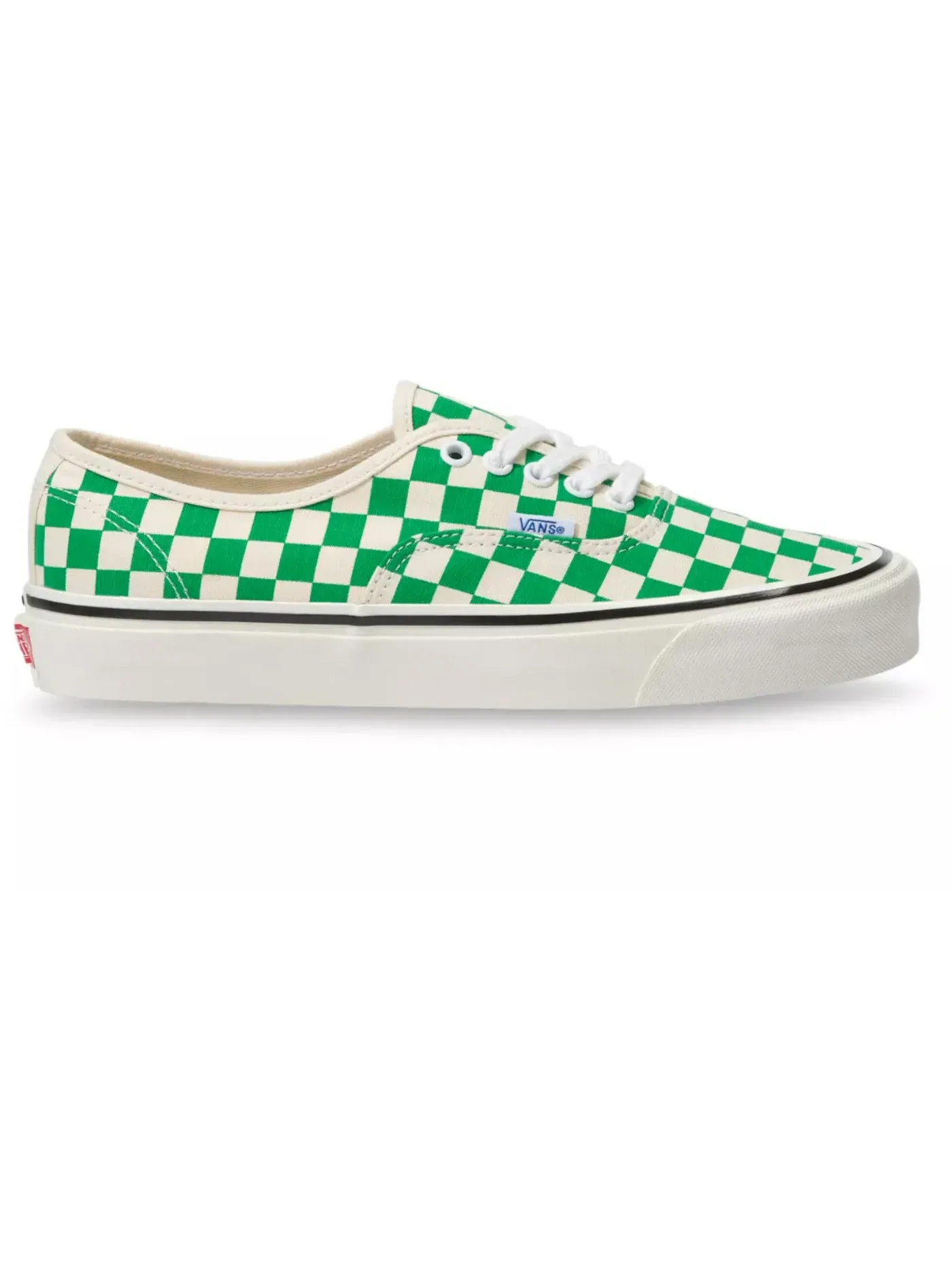 Мужские кеды Lifestyle с принтом Vans Authentic 44 DX, OG Emerald/OG Checker — изображение 1 из 1