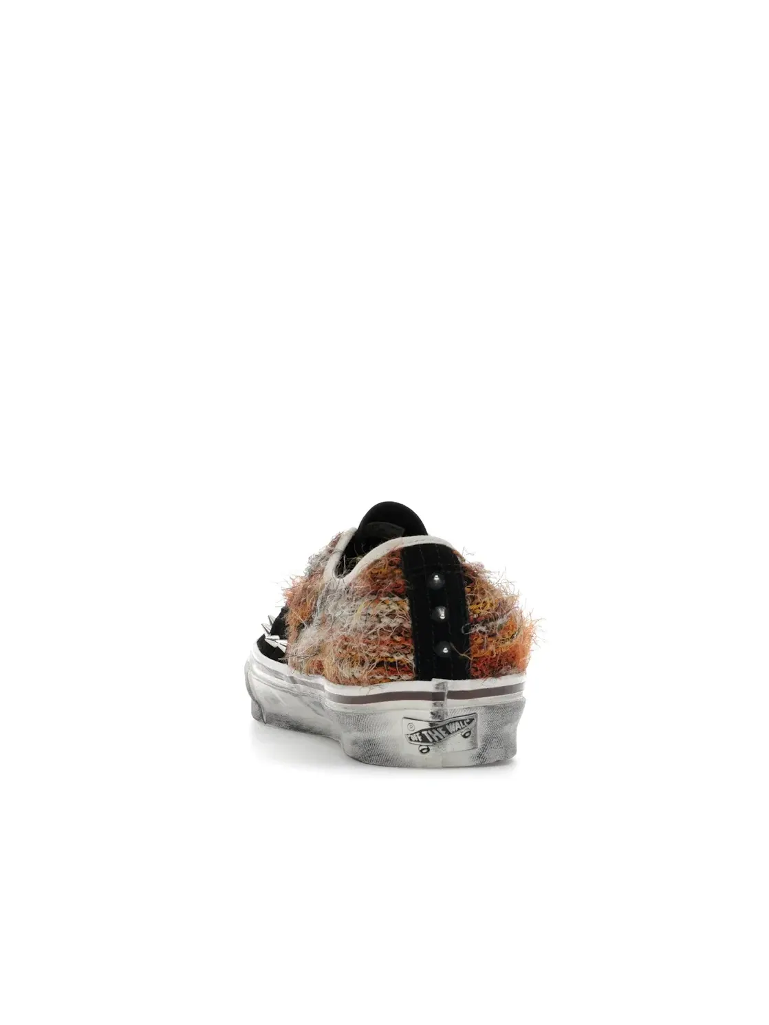 Мужские кроссовки с отделкой из бахромы и шипов Vans Premium LX Authentic 44 — изображение 4 из 4, черный