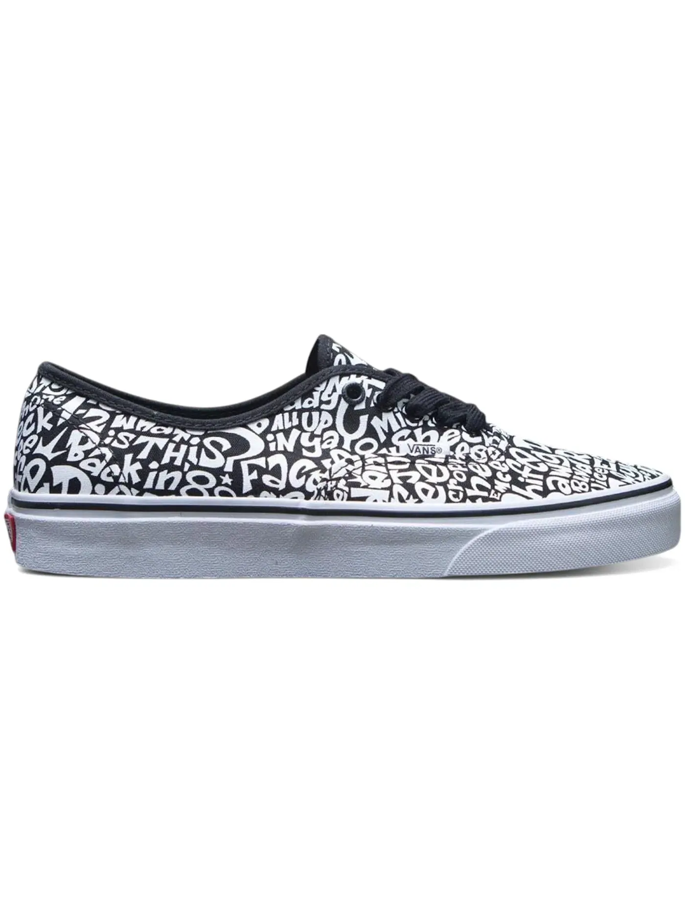 Мужские кеды Lifestyle Vans Authentic A Tribe Called Quest Track List — изображение 1 из 1, белый