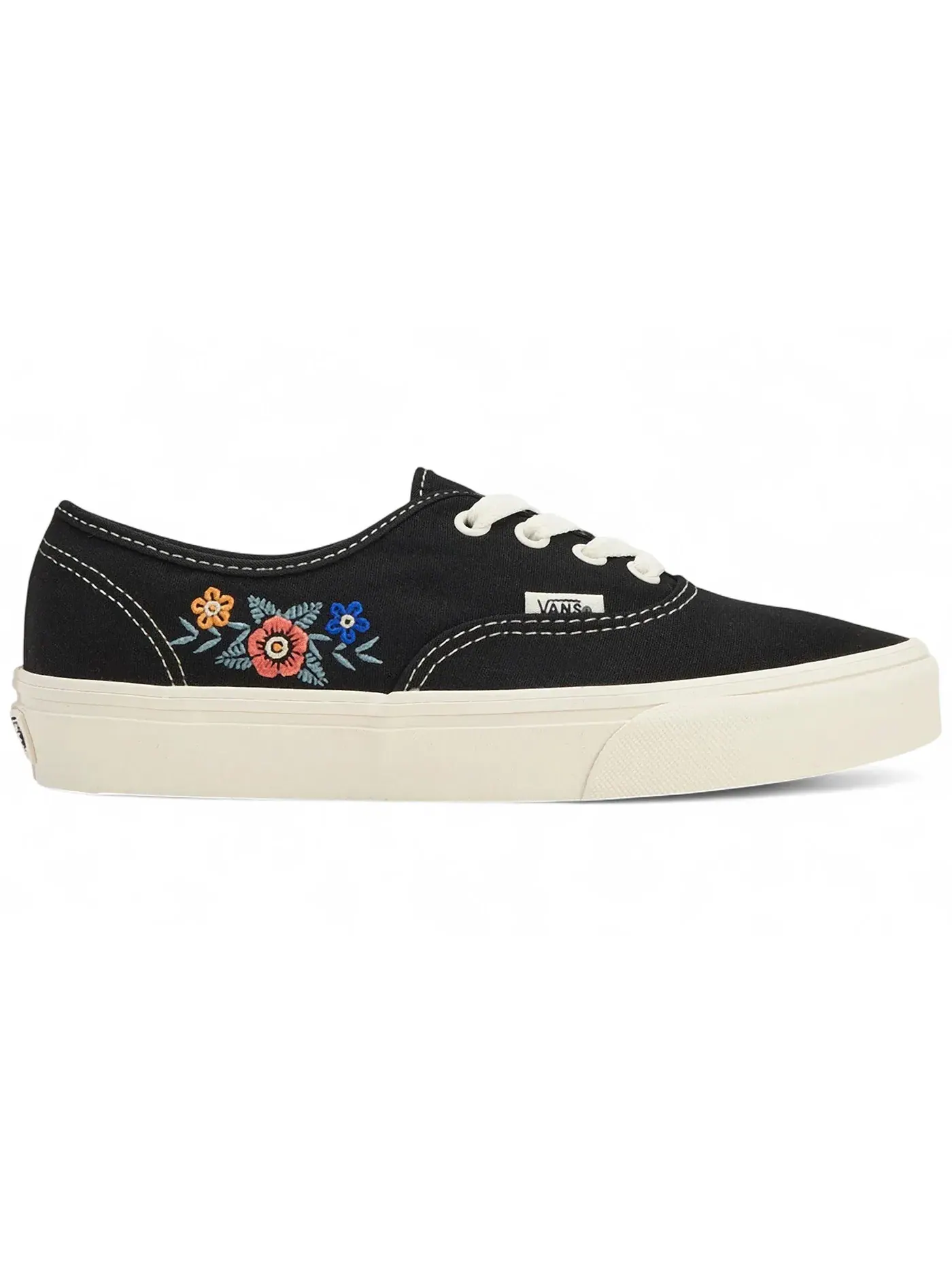 Мужские кеды с принтом Vans Authentic — изображение 1 из 1, черный
