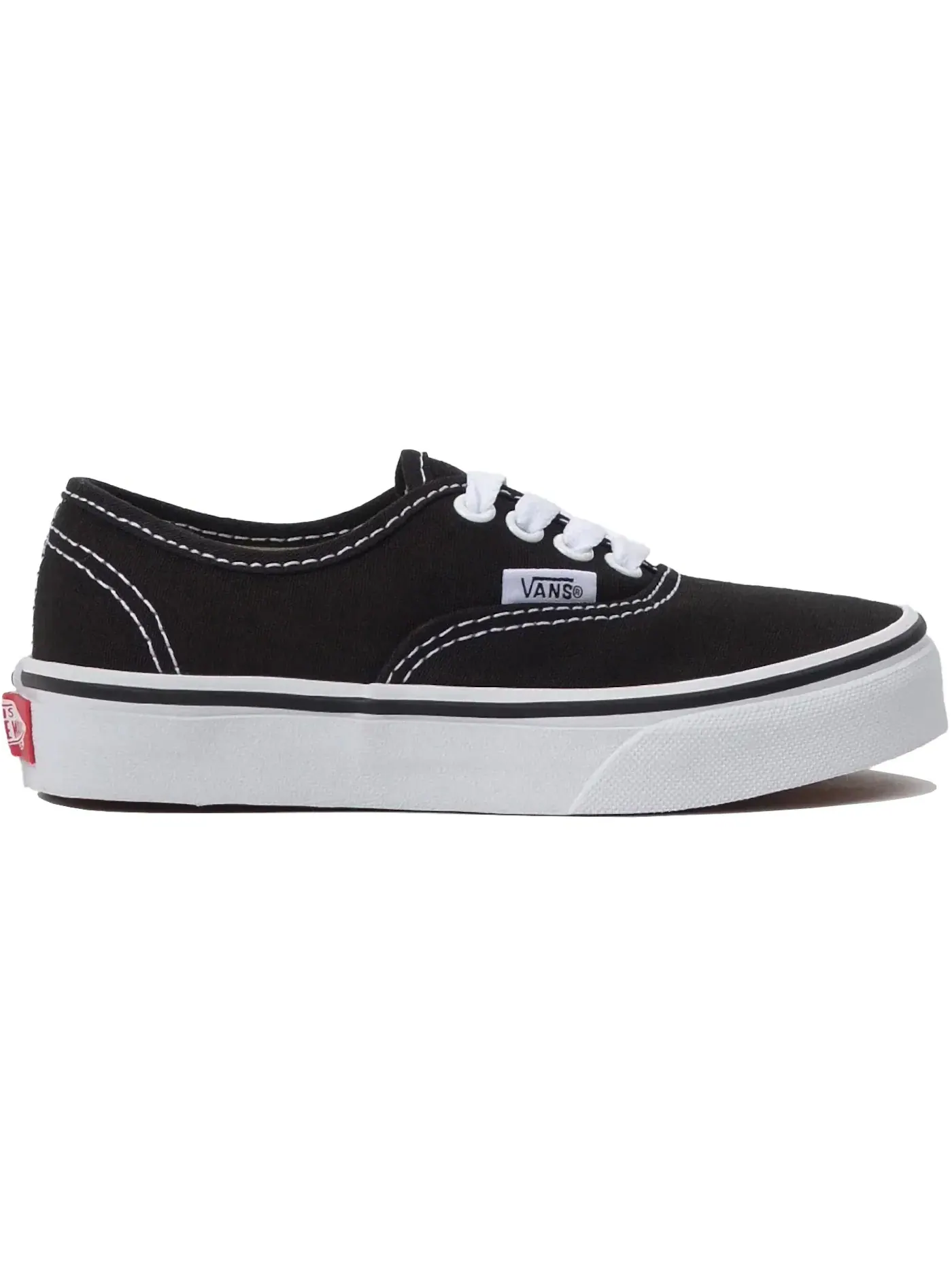 Детские кеды Lifestyle Vans Authentic Vans — изображение 1 из 1, черный белый