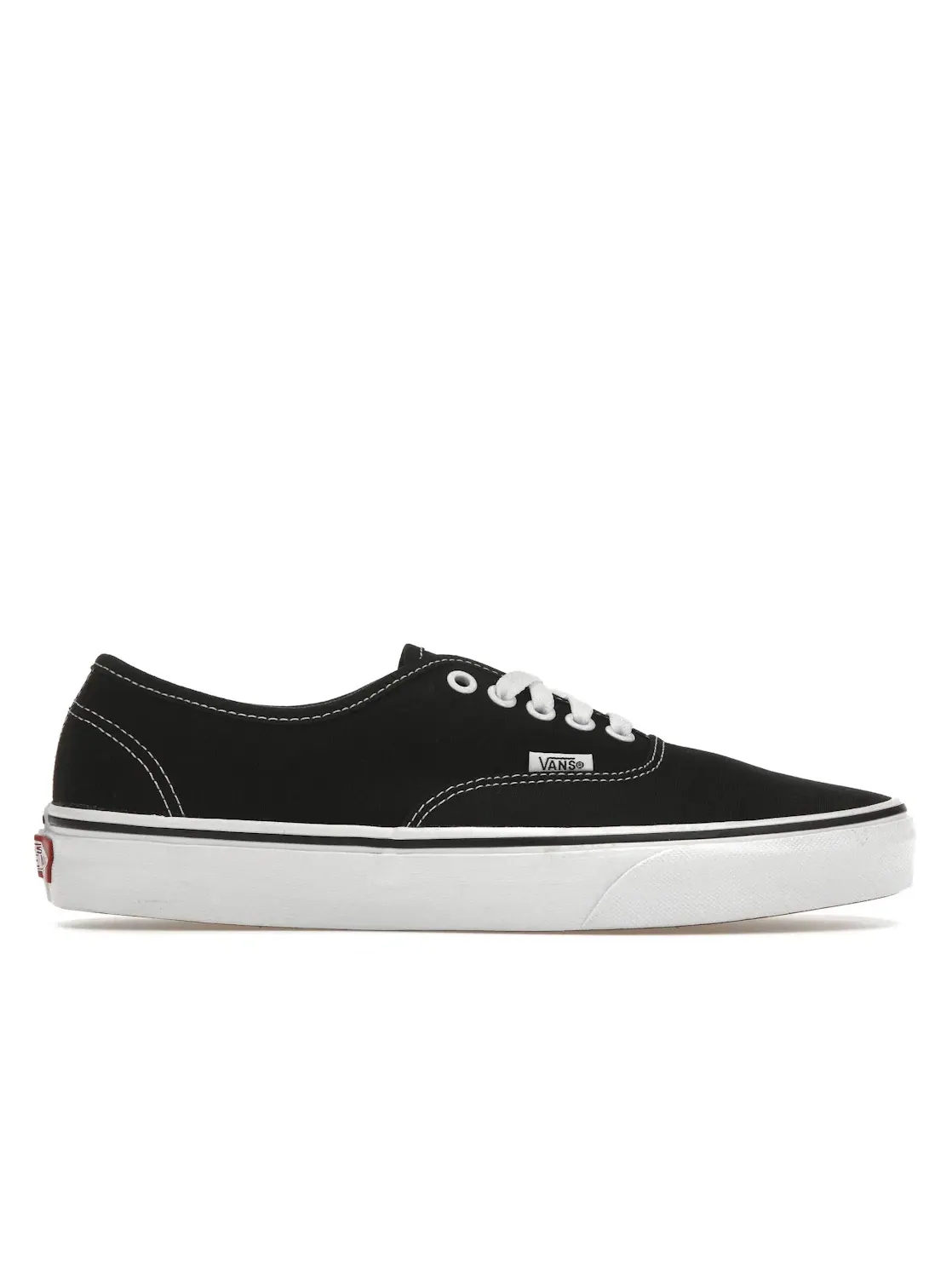 Мужские кеды классические Vans Authentic — изображение 1 из 4, черный/белый