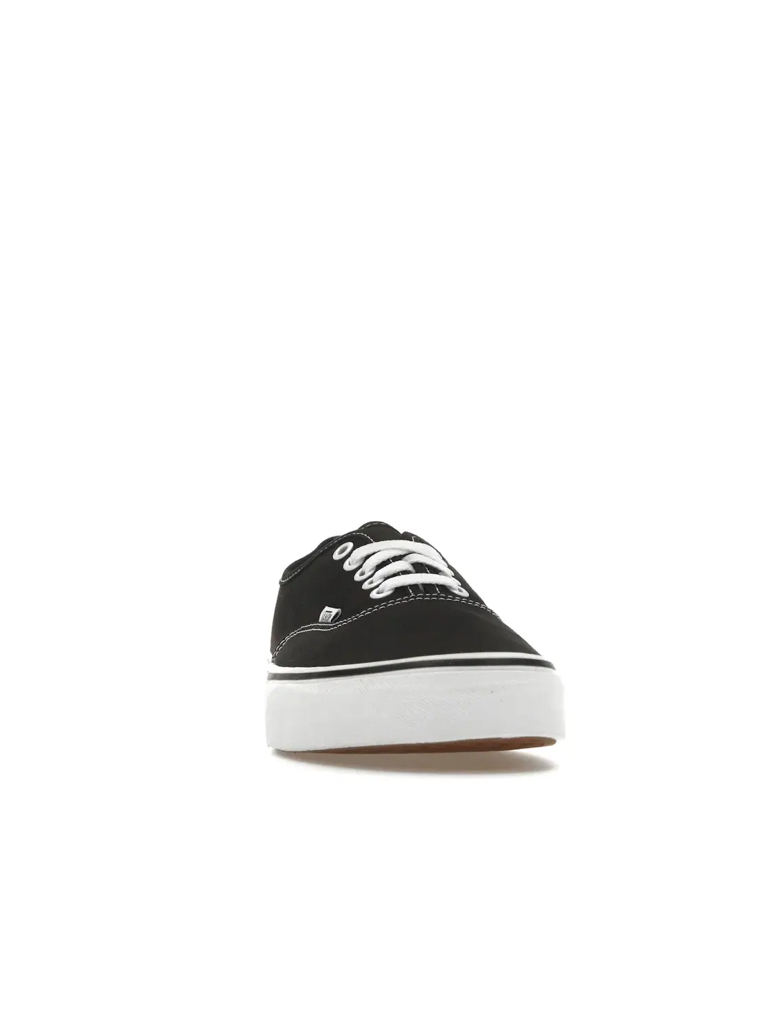 Мужские кеды классические Vans Authentic — изображение 2 из 4, черный/белый