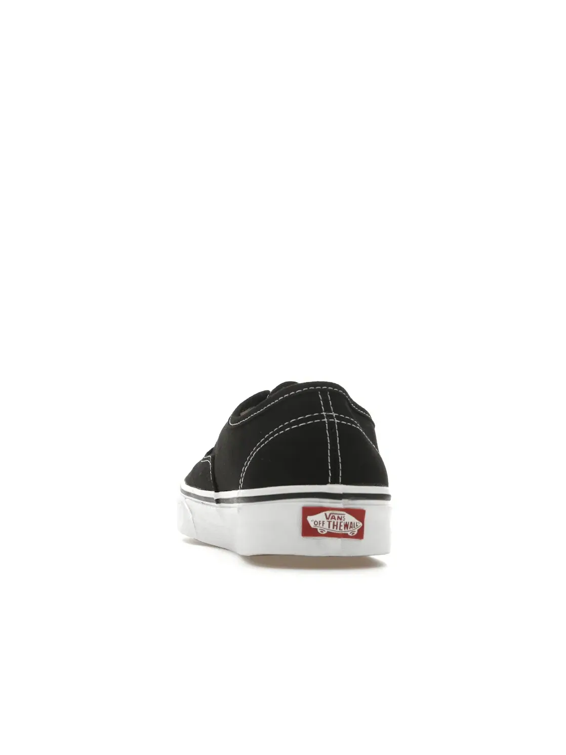 Мужские кеды классические Vans Authentic — изображение 4 из 4, черный/белый