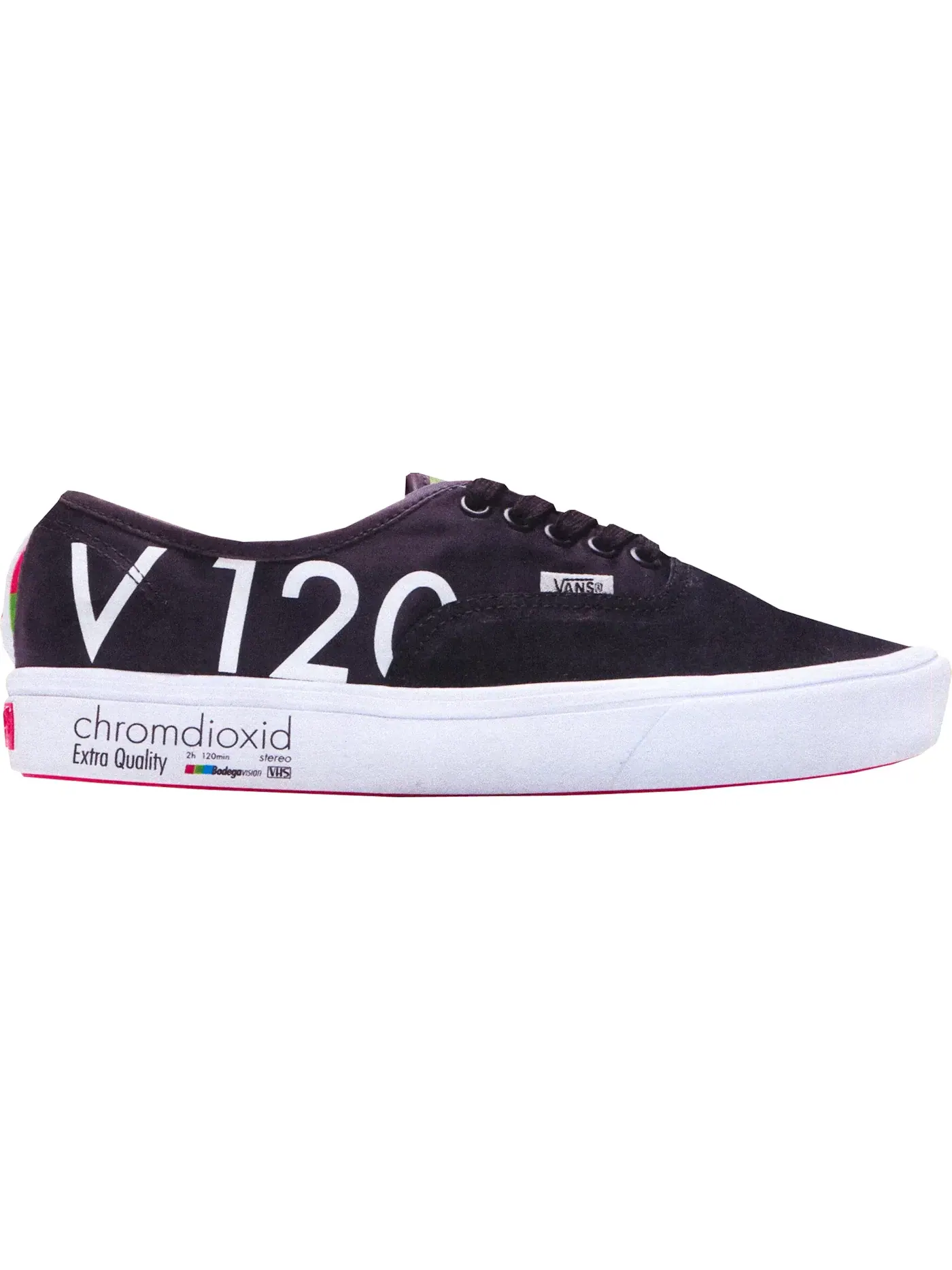 Мужские кеды Lifestyle Vans Authentic — изображение 1 из 1, черный/белый