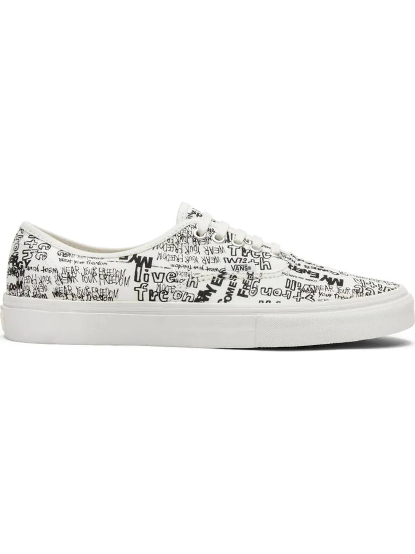 Мужские кеды Lifestyle Vans Authentic — изображение 1 из 1, белый белый