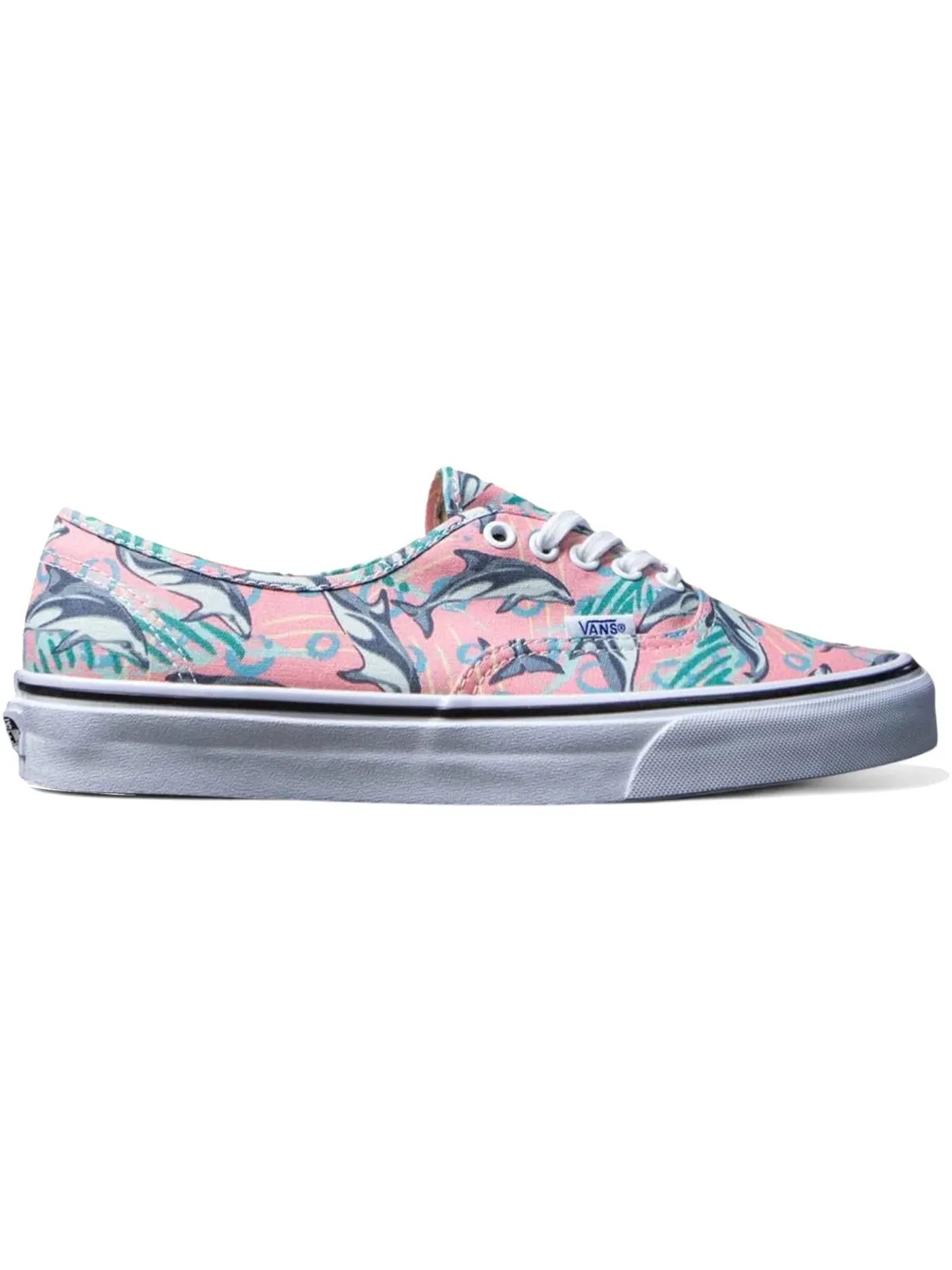Мужские кеды с принтом Vans Authentic — изображение 1 из 1, черный