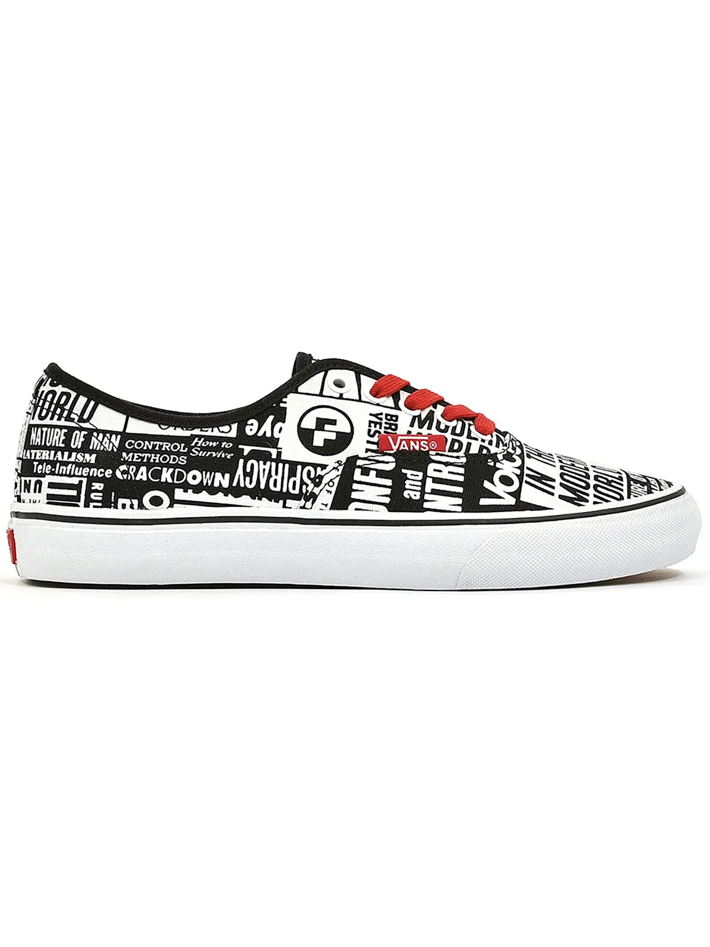 Мужские кеды Lifestyle Vans Authentic — изображение 1 из 1, черный
