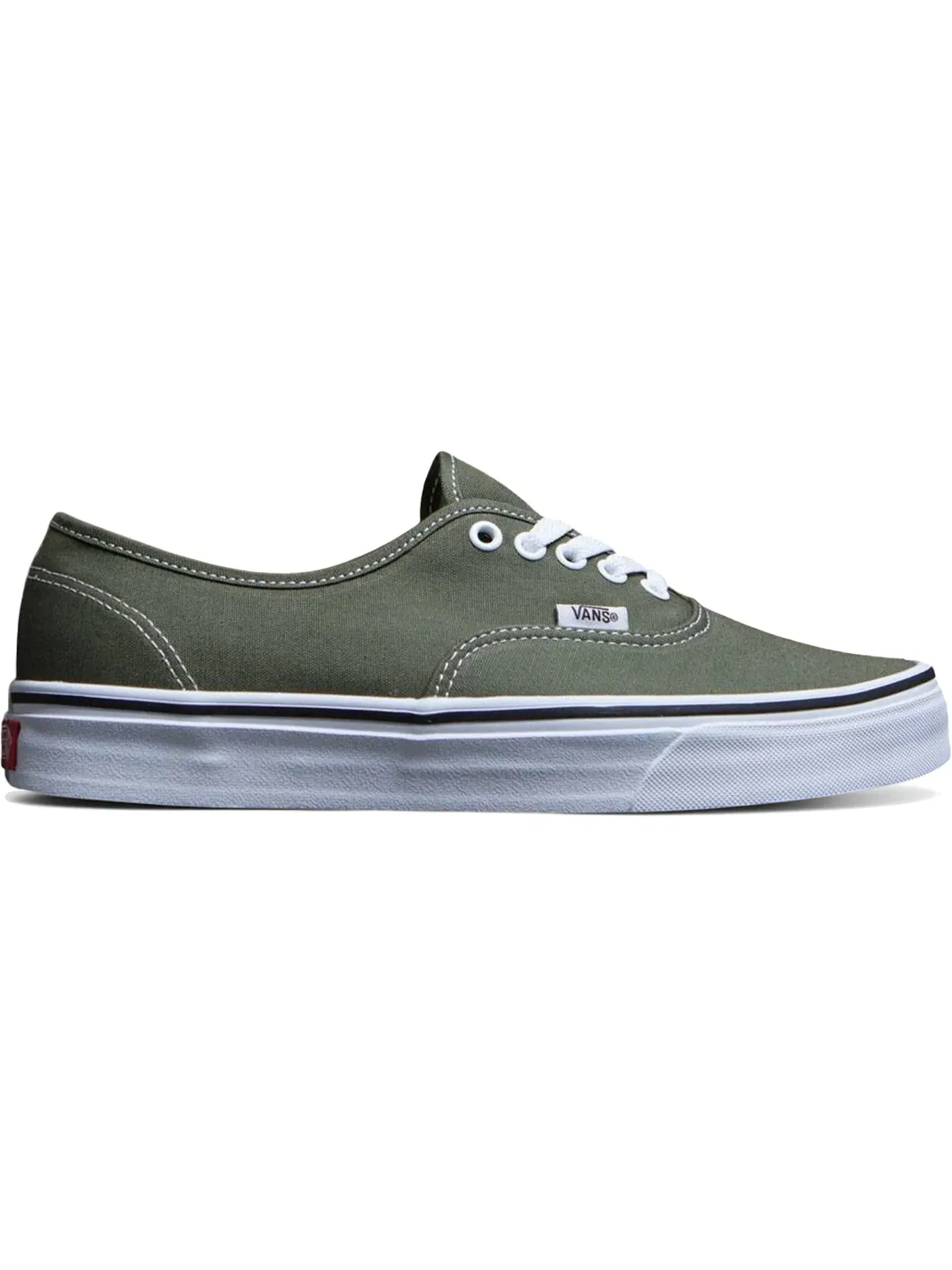 Мужские кроссовки повседневные Vans Authentic — изображение 1 из 1, зеленый