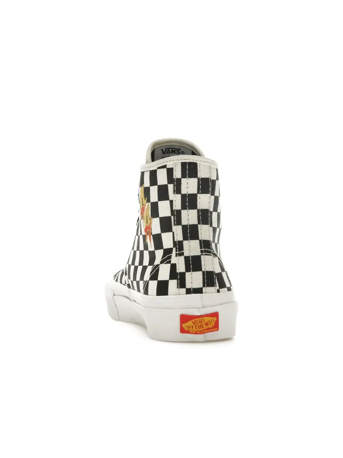 Мужские кроссовки с принтом Vans Authentic Hi Vans, Checkerboard — изображение 4 из 4