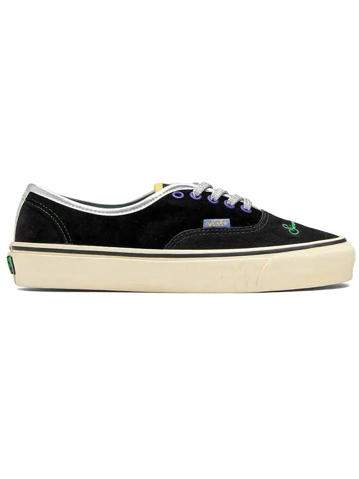 Мужские кроссовки Lifestyle Vans Authentic LX — изображение 1 из 1, черный/прозрачный желтый