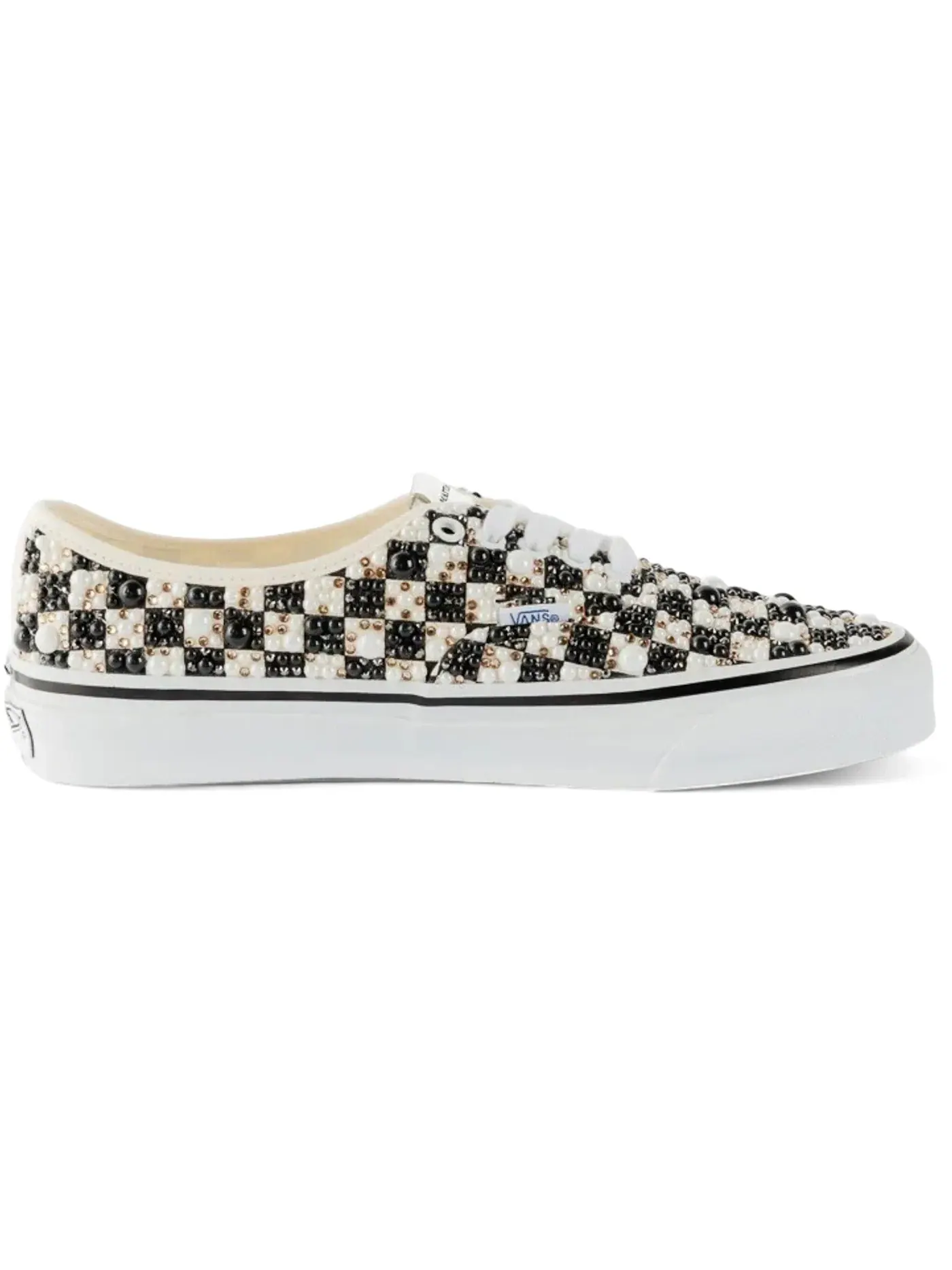 Мужские кеды с принтом Vans Authentic LX Mattias Gollin — изображение 1 из 1, черный/белый