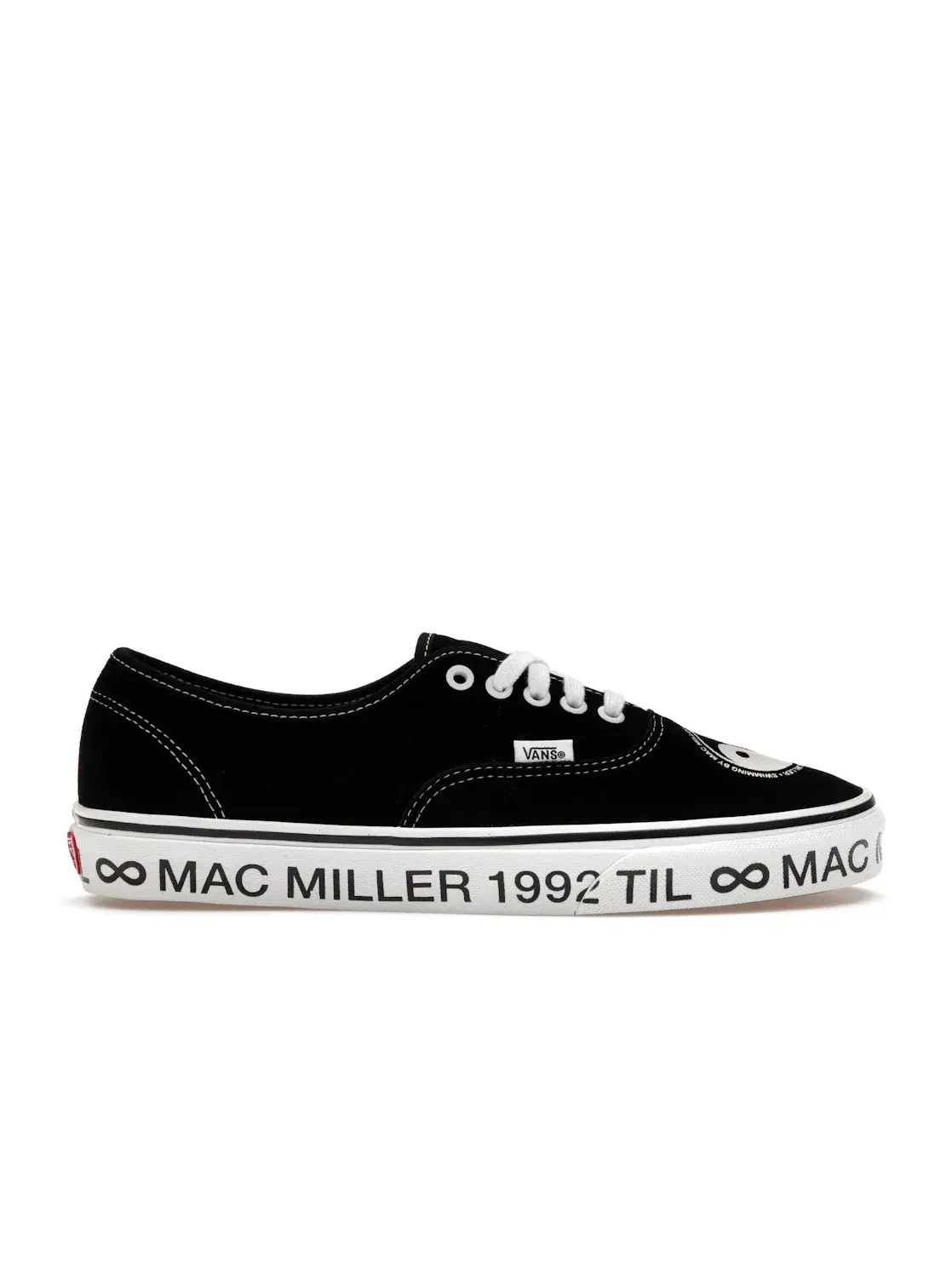 Мужские кеды Lifestyle Vans Authentic Mac Miller Swimming — изображение 1 из 4, черный/белый