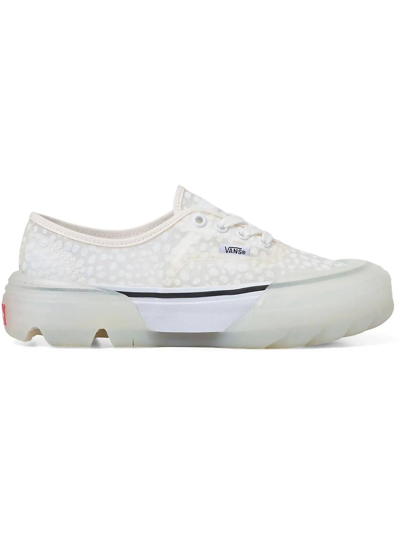 Мужские кроссовки с перфорированным верхом Vans Authentic Mesh DX Modular — изображение 1 из 1, белый/белый