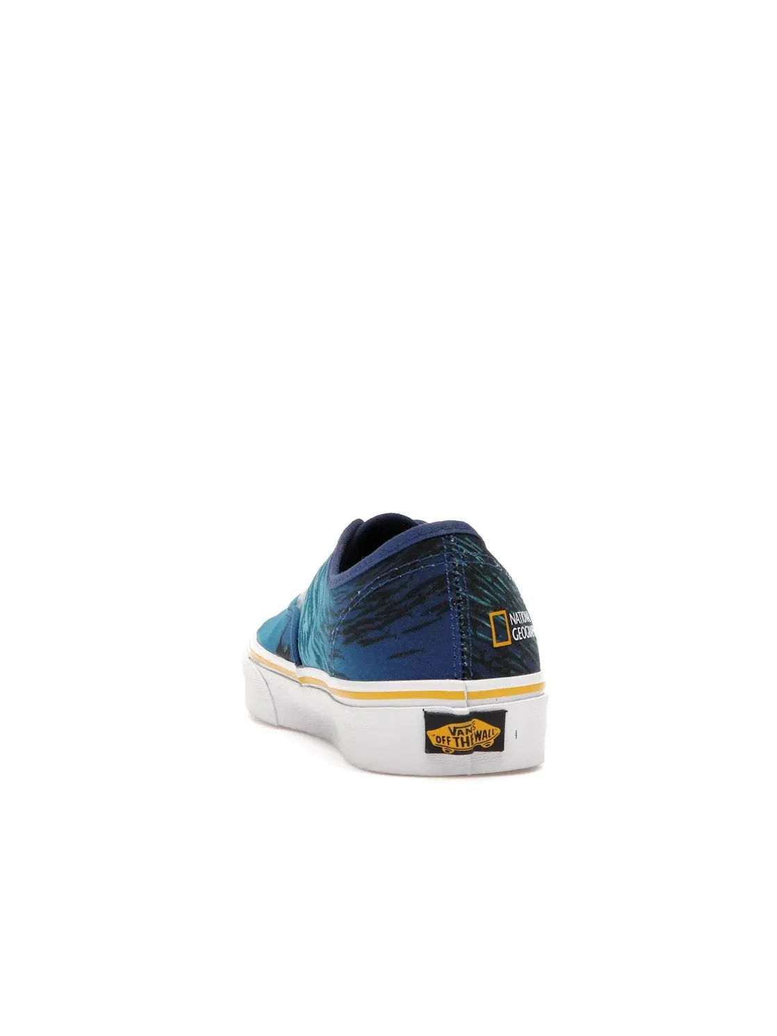 Мужские кроссовки Lifestyle Vans Authentic National Geographic — изображение 4 из 4, мульти/желтый-белый