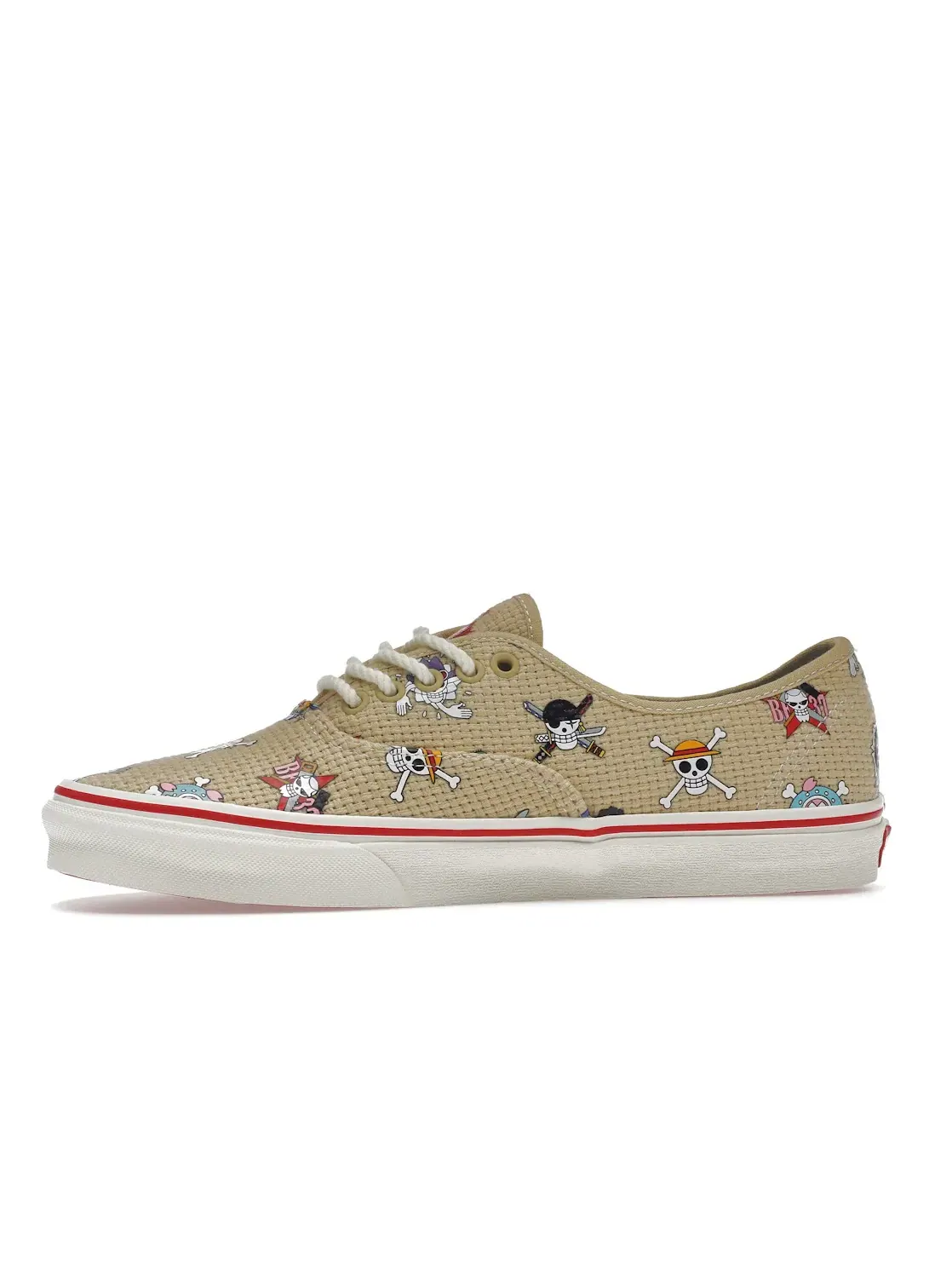 Мужские кроссовки с принтом Vans Authentic — изображение 3 из 4, натуральный/мульти