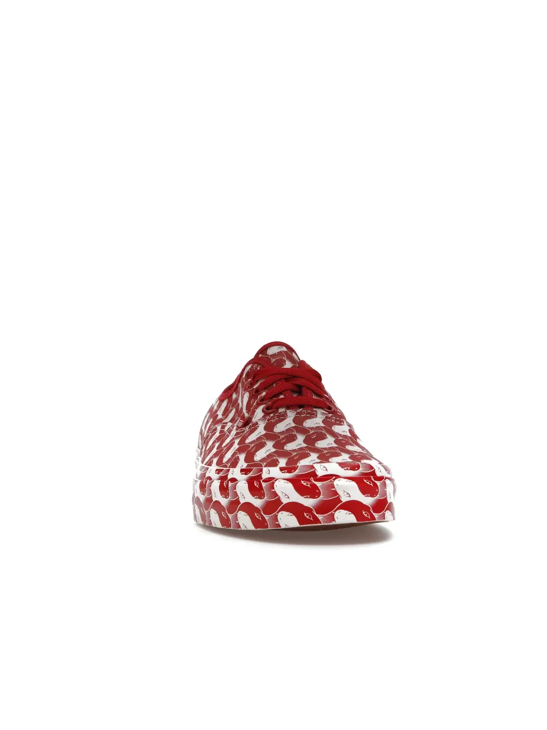 Мужские кеды Lifestyle Vans Vans Authentic — изображение 2 из 4, красный/белый