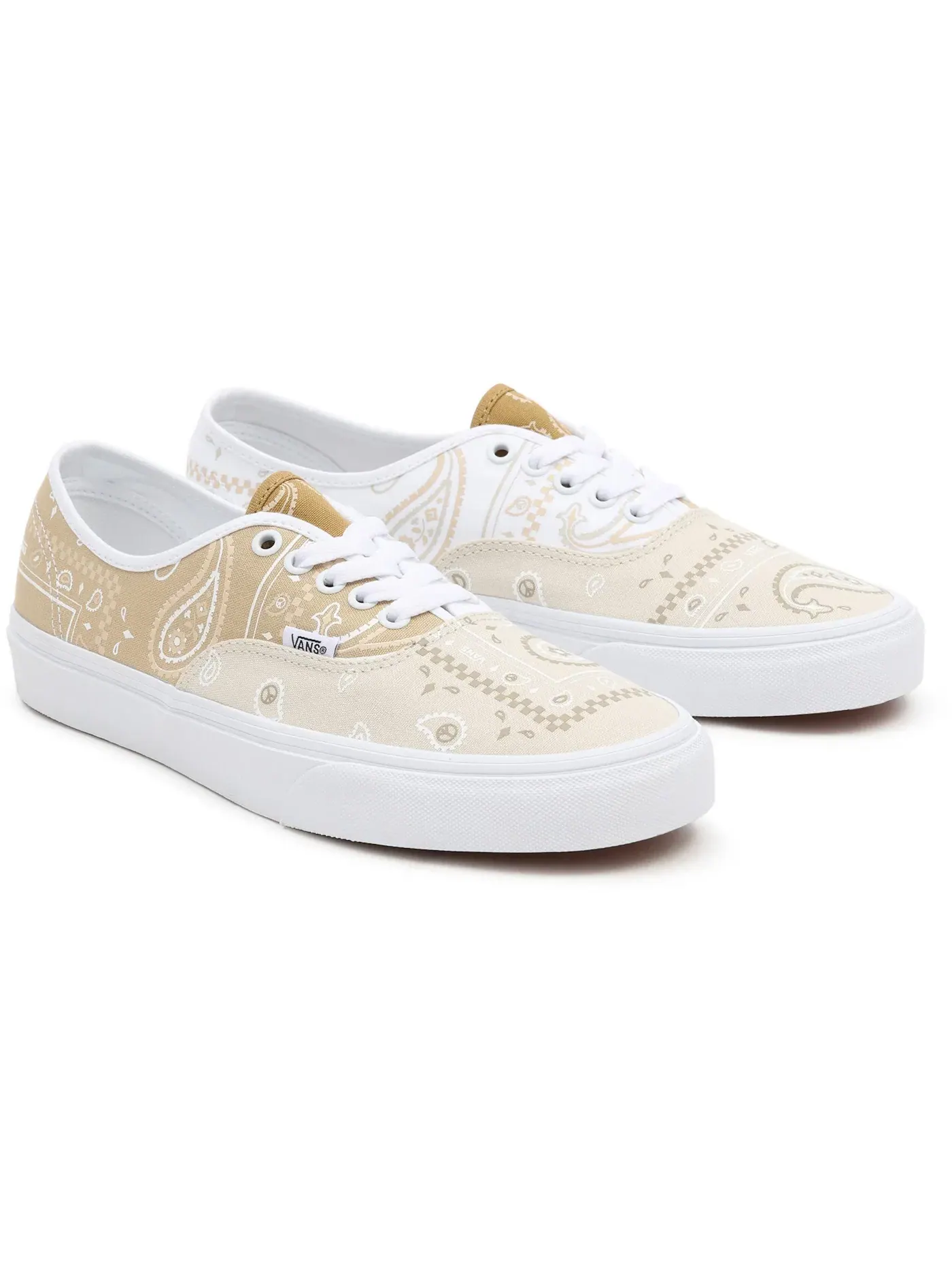 Мужские кроссовки Lifestyle с принтом Vans Authentic Vans — изображение 1 из 1, белый