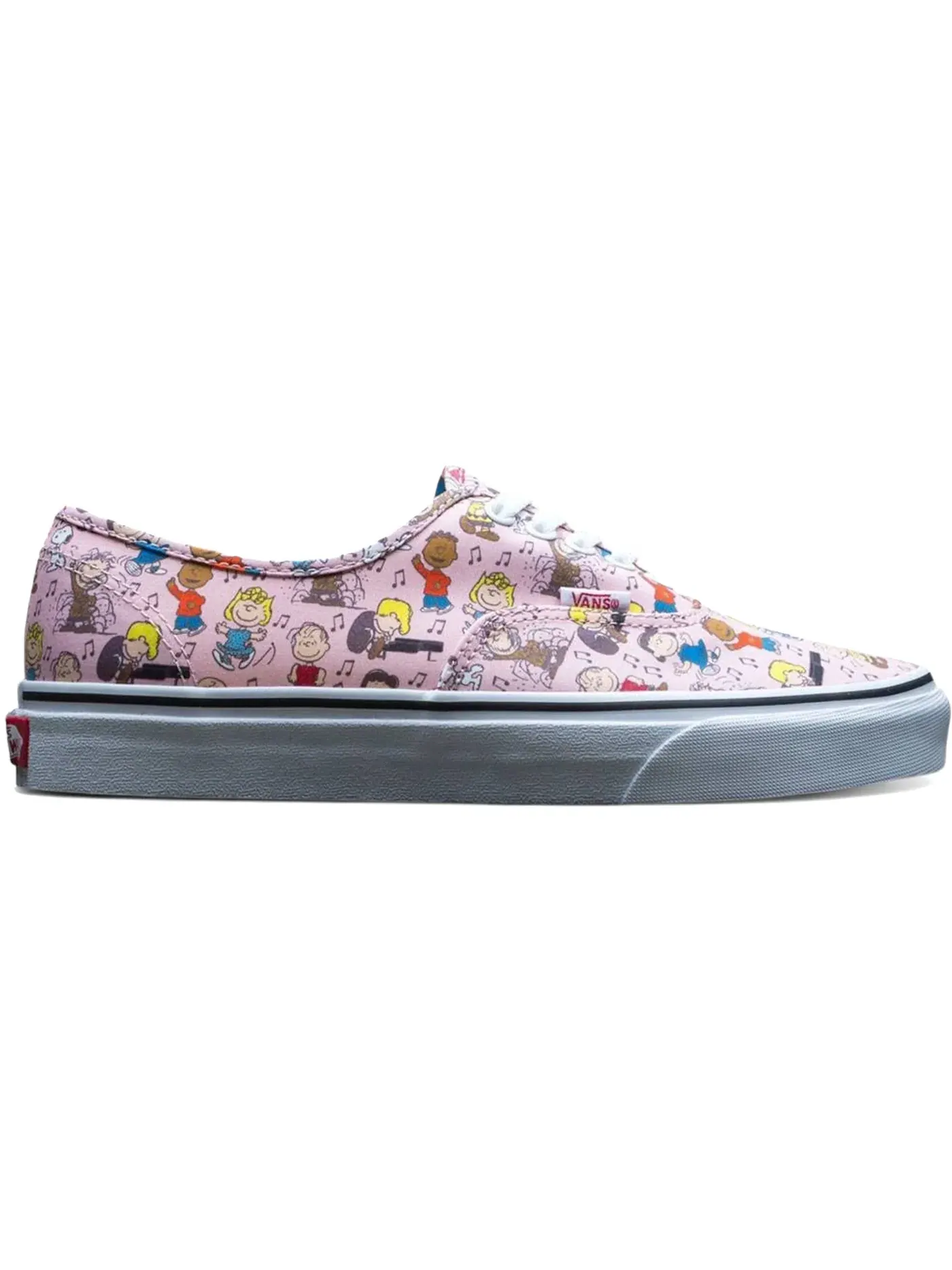 Мужские кеды Lifestyle с принтом Peanuts Dance Party Vans — изображение 1 из 1, розовый