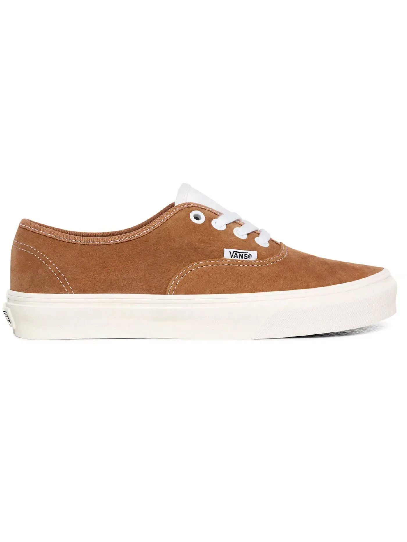 Мужские кеды Lifestyle на замше Vans Authentic — изображение 1 из 1, коричневый белый