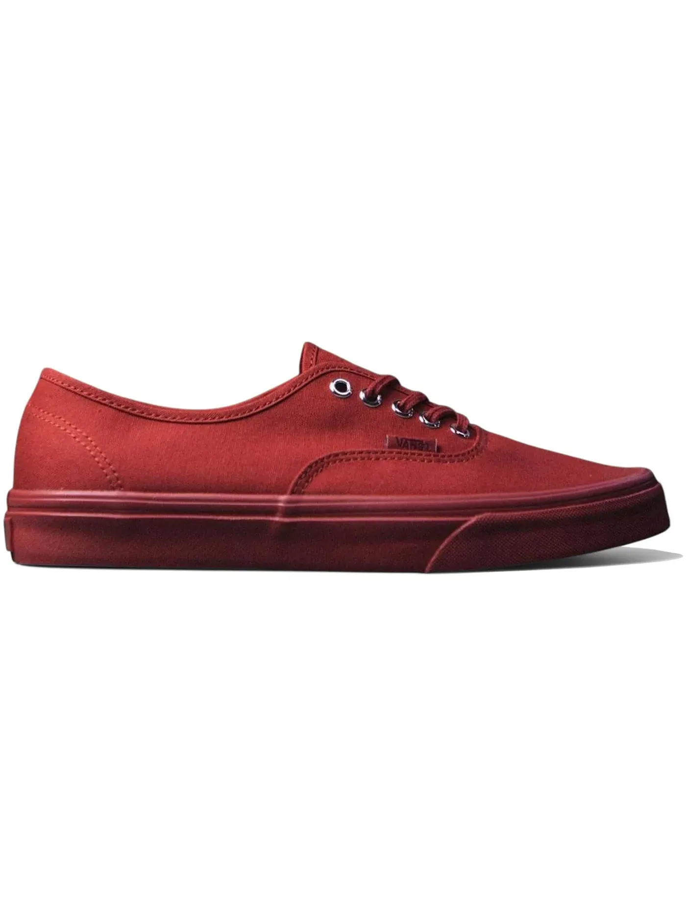 Мужские кеды Lifestyle Vans Authentic — изображение 1 из 1, красный/серебристый